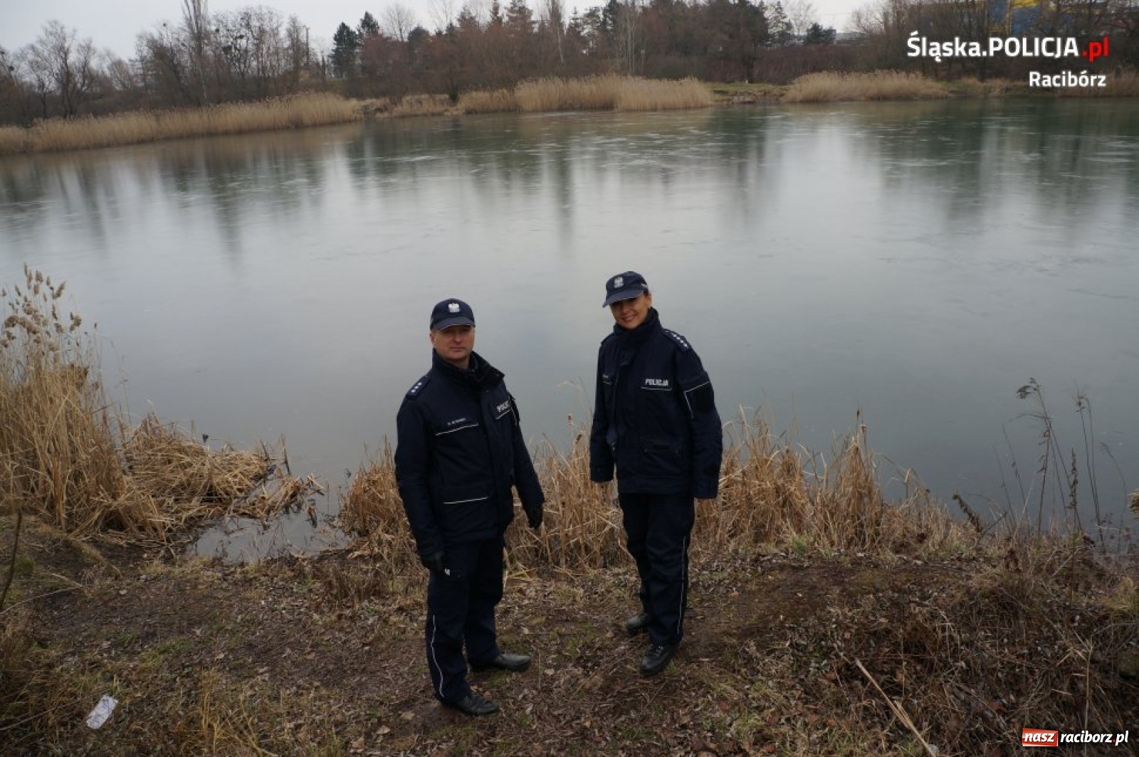 Zdjęcie w galerii na portalu naszraciborz.pl: Wspólna akcja policji i WOPR. Skontrolowano zbiorniki!  wiadomości z regionu