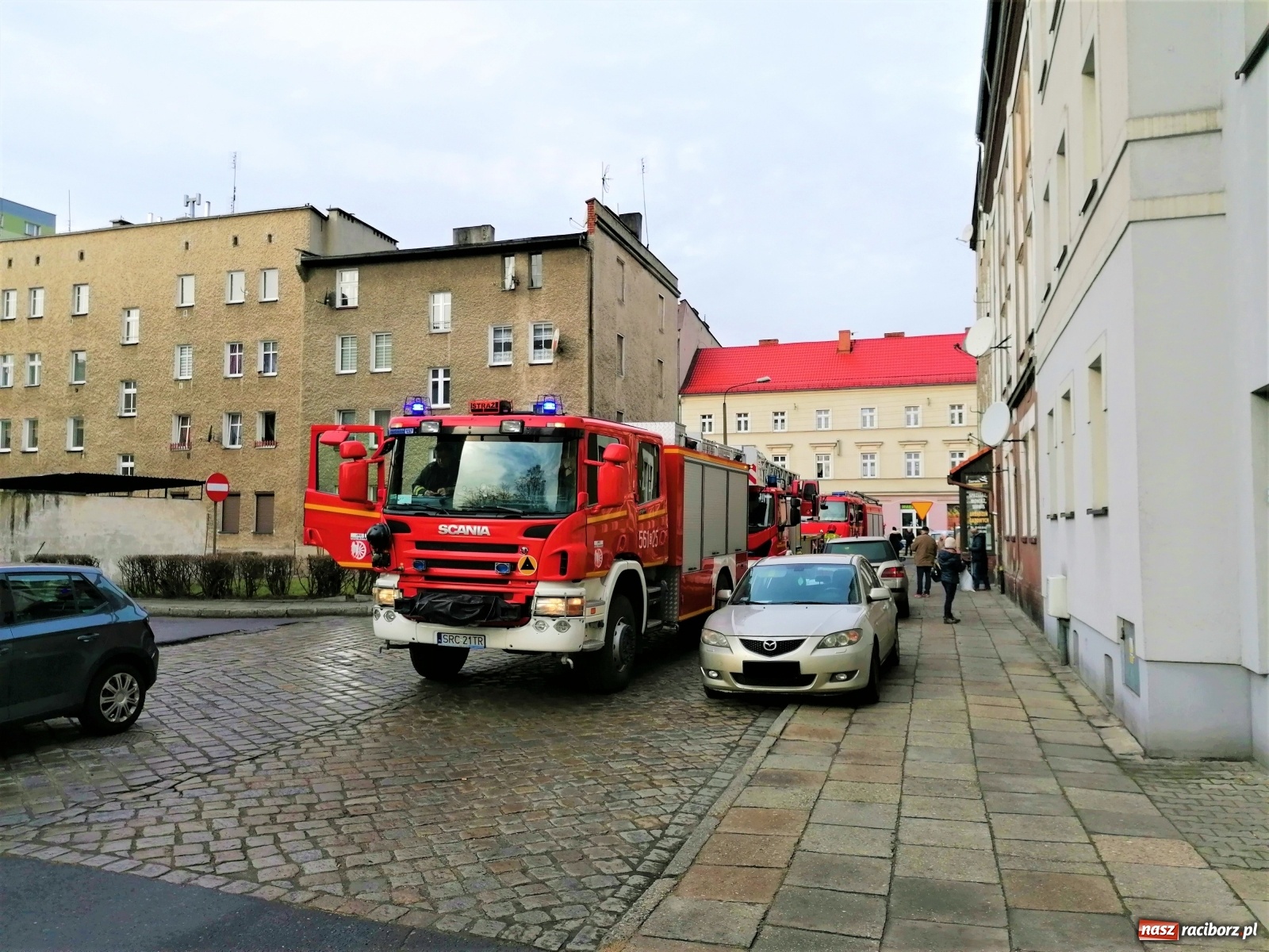 Zdjęcie w galerii na portalu naszraciborz.pl: Zadymienie w mieszkaniu na Rzemieślniczej wiadomości z regionu