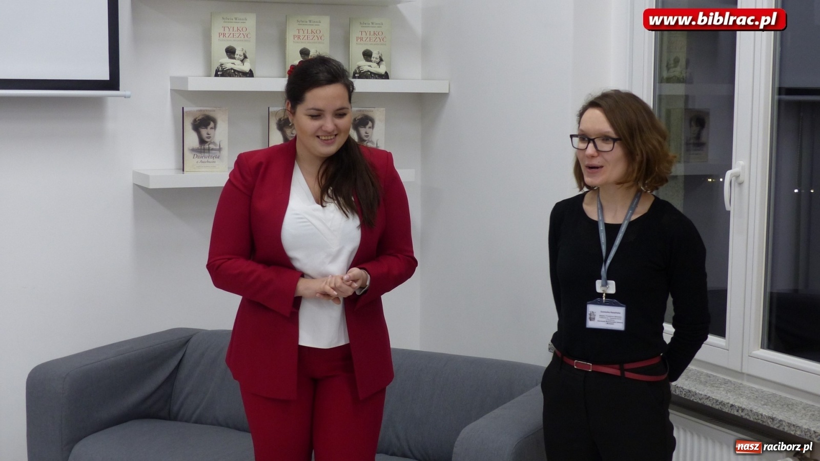 Zdjęcie w galerii na portalu naszraciborz.pl: Dziewczęta z Auschwitz. Autorka bestsellera gościła w Raciborzu wiadomości z regionu