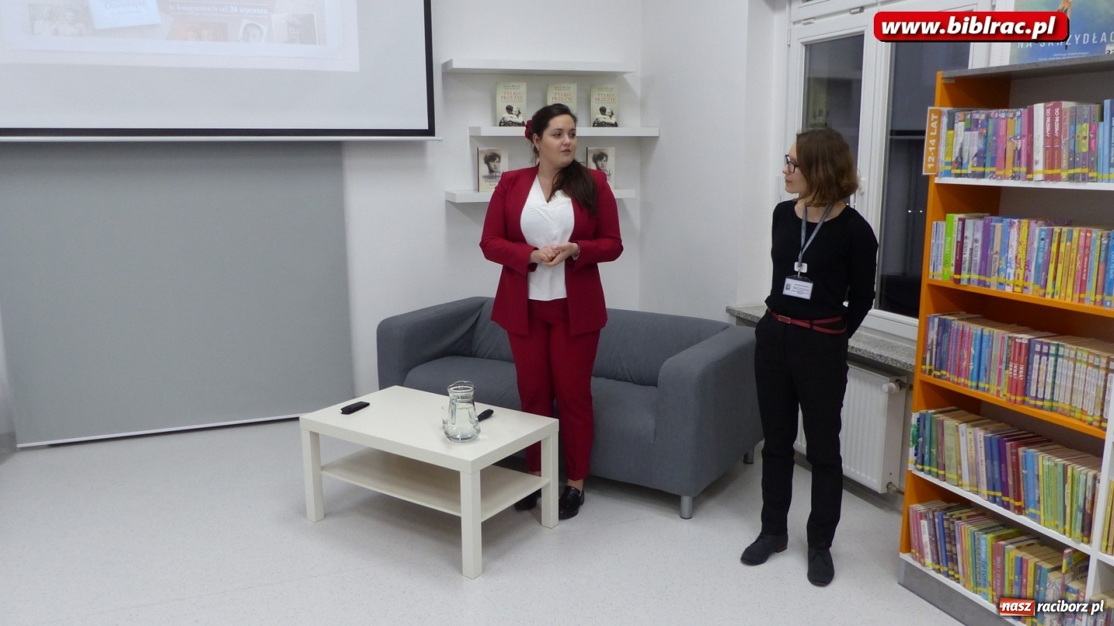 Zdjęcie w galerii na portalu naszraciborz.pl: Dziewczęta z Auschwitz. Autorka bestsellera gościła w Raciborzu wiadomości z regionu