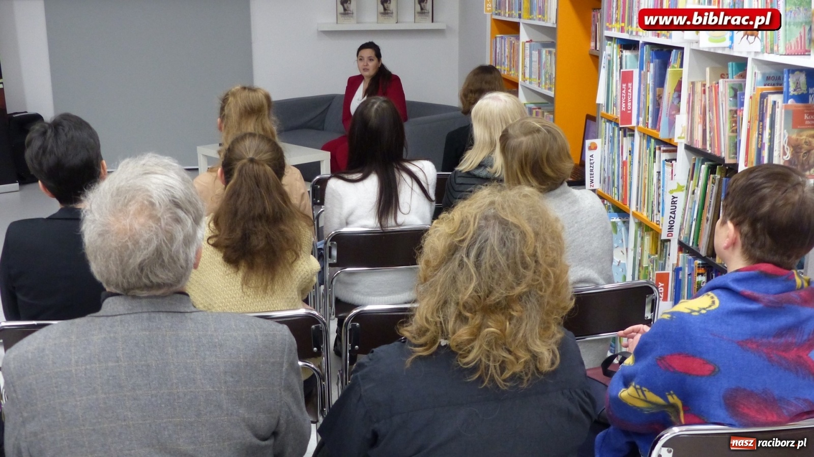 Zdjęcie w galerii na portalu naszraciborz.pl: Dziewczęta z Auschwitz. Autorka bestsellera gościła w Raciborzu wiadomości z regionu