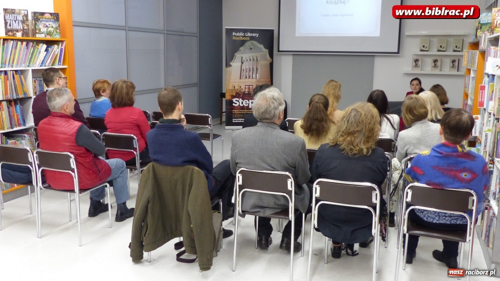 Zdjęcie w galerii na portalu naszraciborz.pl: Dziewczęta z Auschwitz. Autorka bestsellera gościła w Raciborzu wiadomości z regionu