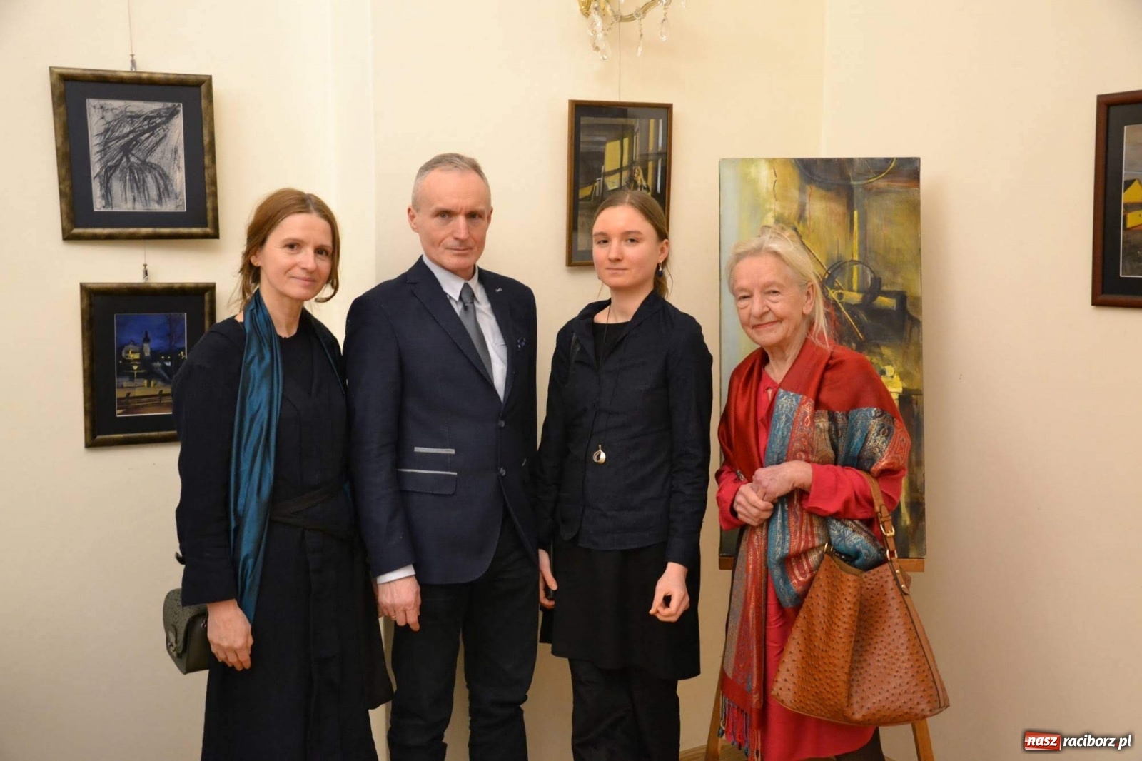 Zdjęcie w galerii na portalu naszraciborz.pl: RYTM GŁUSZY. Wernisaż wystawy na Zamku Piastowskim  wiadomości z regionu