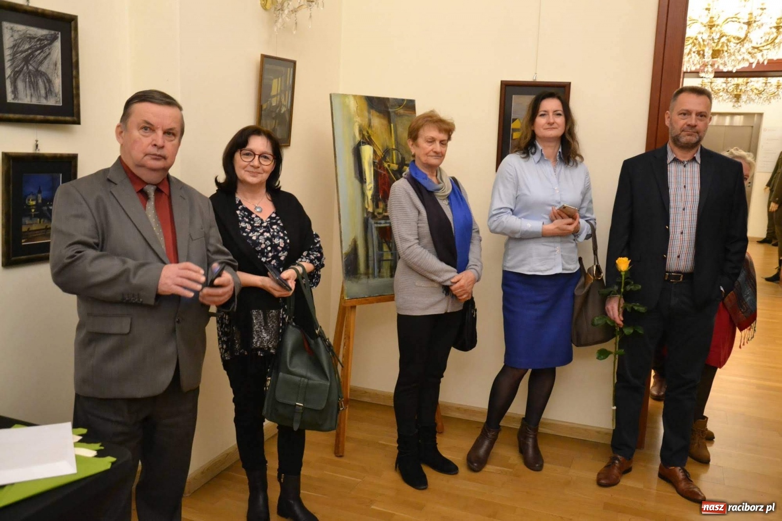 Zdjęcie w galerii na portalu naszraciborz.pl: RYTM GŁUSZY. Wernisaż wystawy na Zamku Piastowskim  wiadomości z regionu