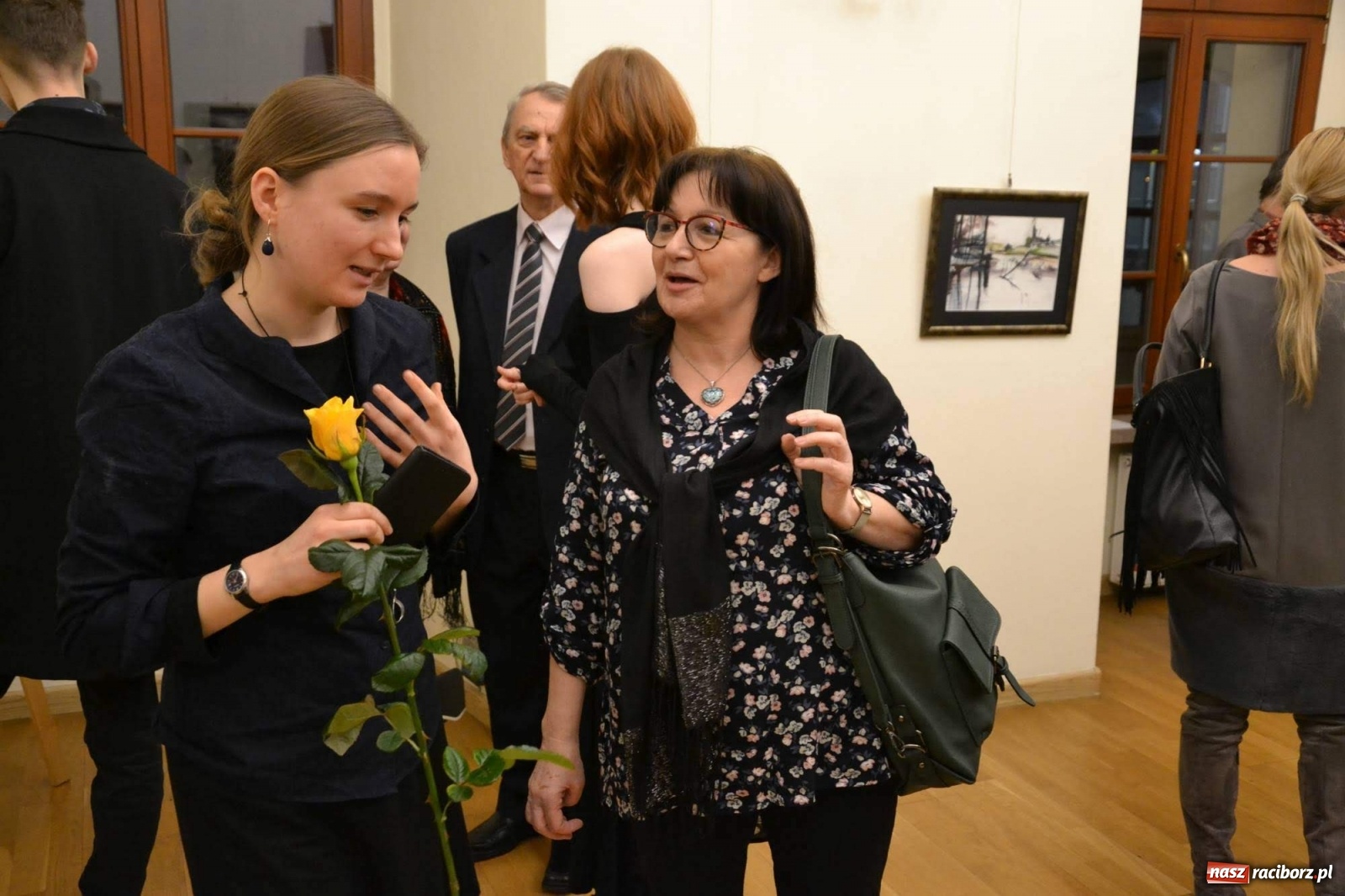 Zdjęcie w galerii na portalu naszraciborz.pl: RYTM GŁUSZY. Wernisaż wystawy na Zamku Piastowskim  wiadomości z regionu