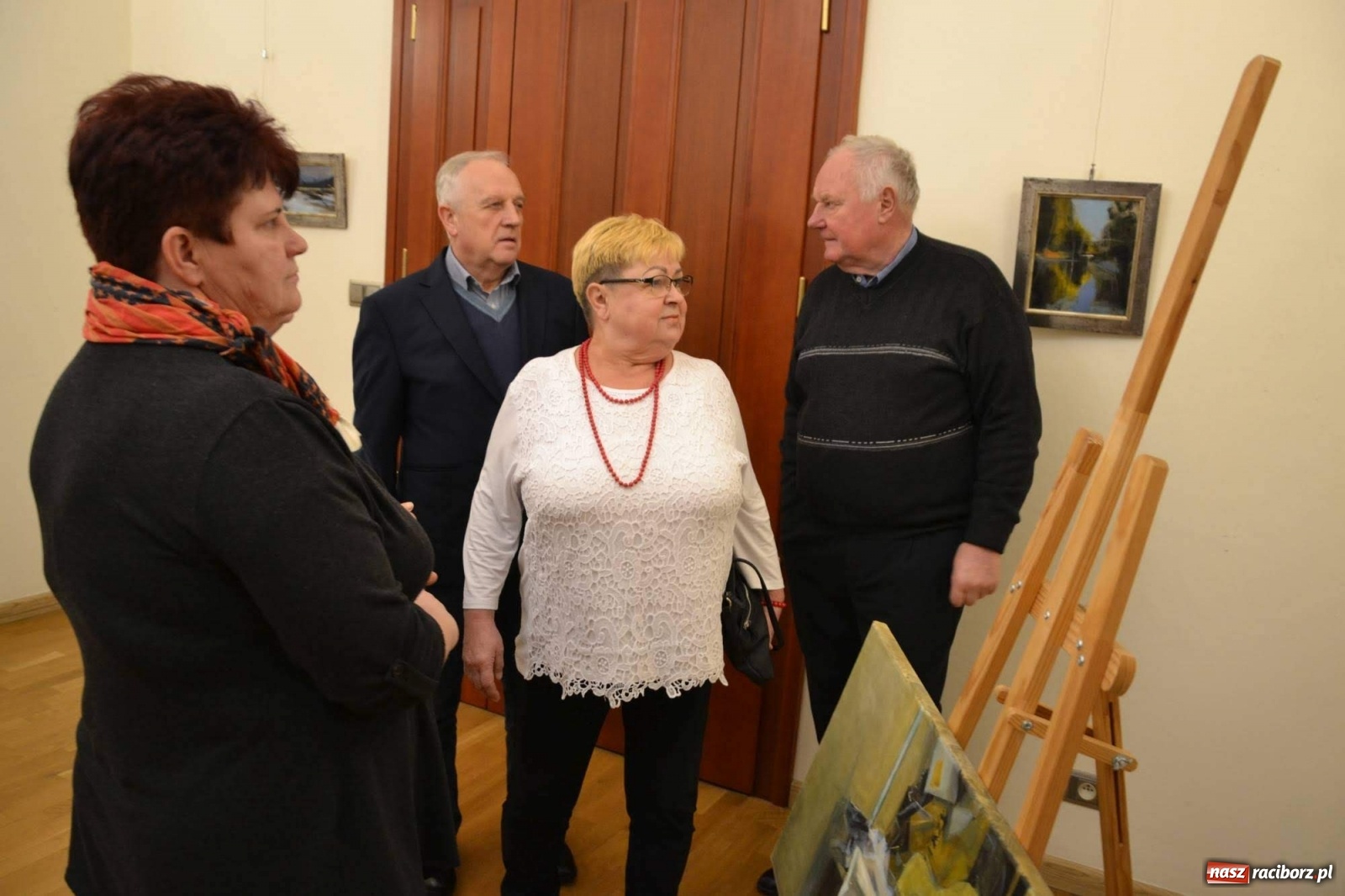 Zdjęcie w galerii na portalu naszraciborz.pl: RYTM GŁUSZY. Wernisaż wystawy na Zamku Piastowskim  wiadomości z regionu