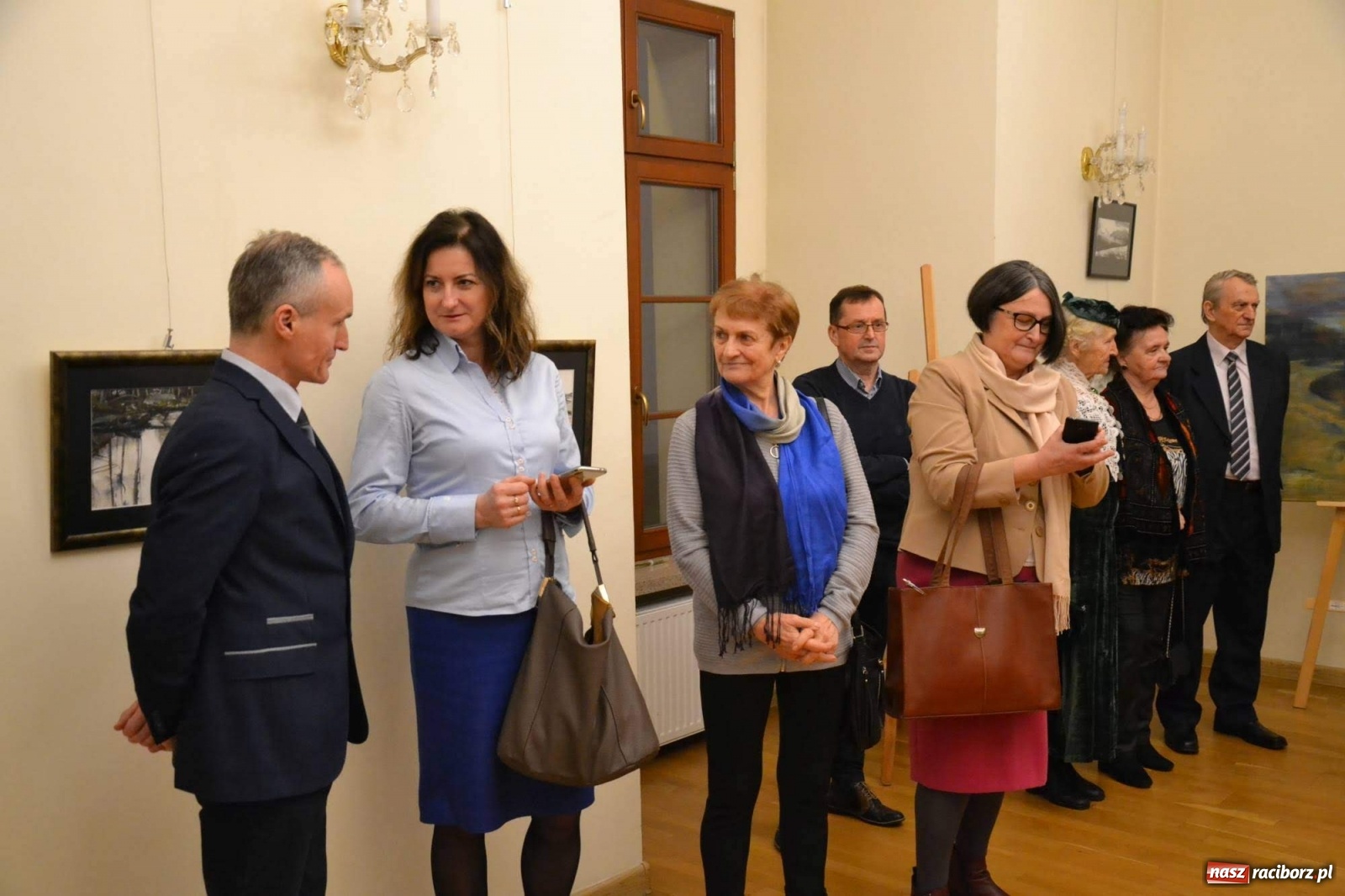 Zdjęcie w galerii na portalu naszraciborz.pl: RYTM GŁUSZY. Wernisaż wystawy na Zamku Piastowskim  wiadomości z regionu