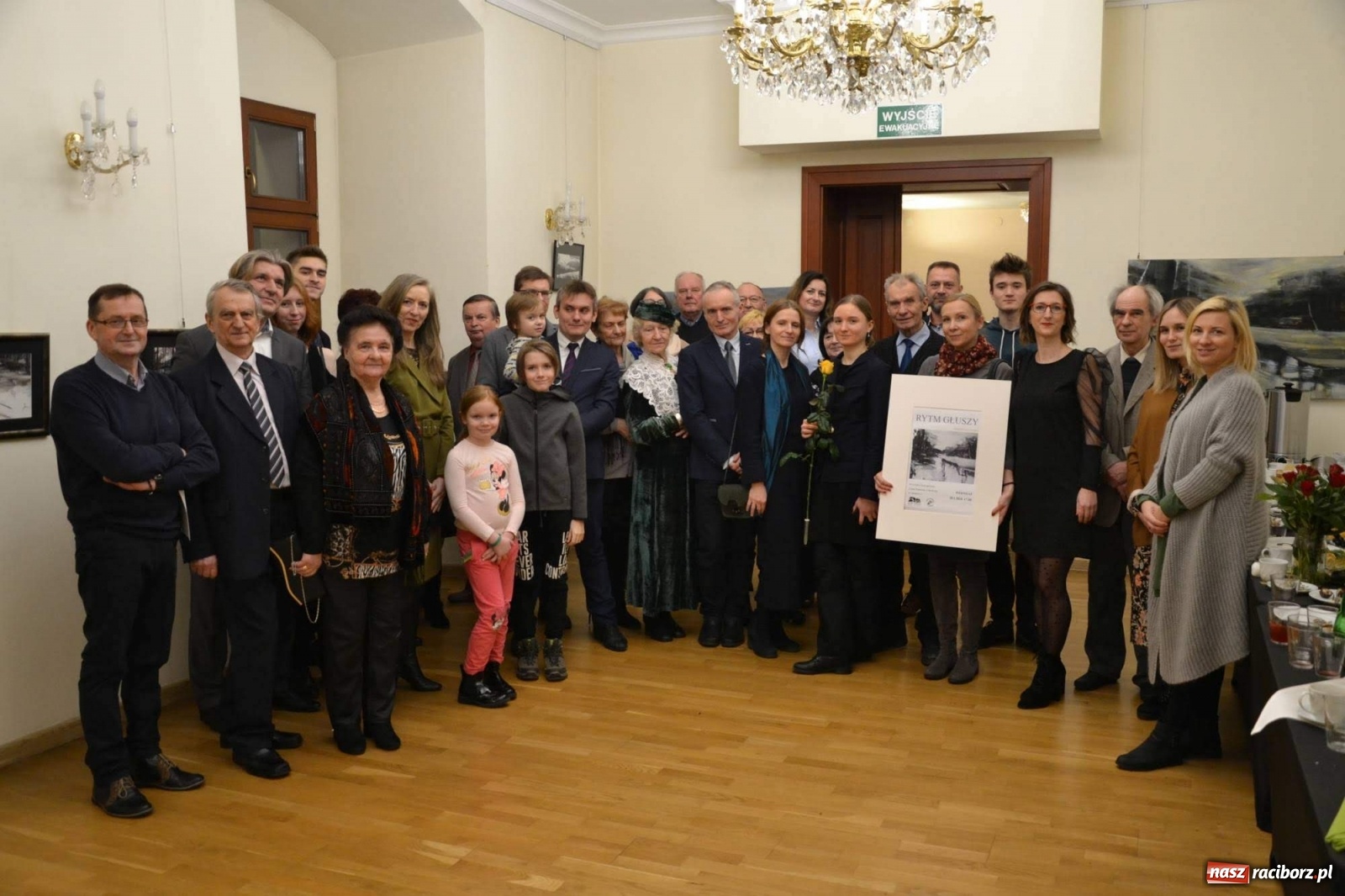 Zdjęcie w galerii na portalu naszraciborz.pl: RYTM GŁUSZY. Wernisaż wystawy na Zamku Piastowskim  wiadomości z regionu