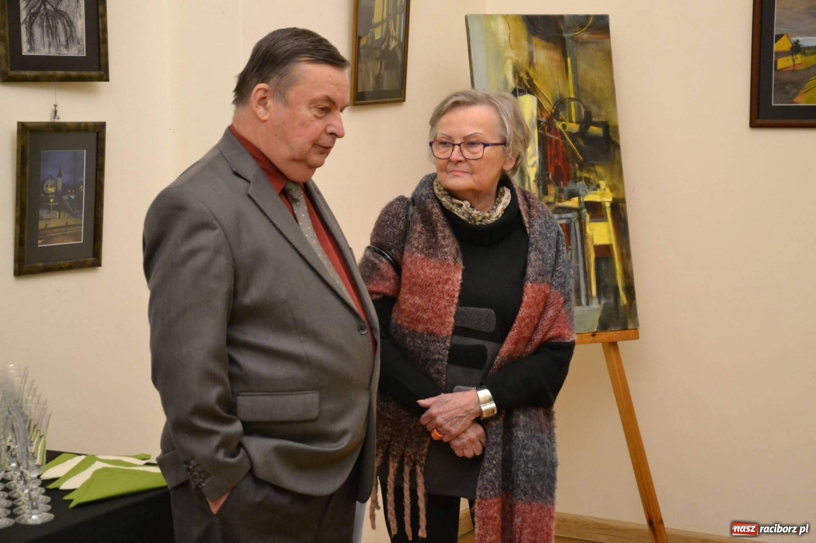 Zdjęcie w galerii na portalu naszraciborz.pl: RYTM GŁUSZY. Wernisaż wystawy na Zamku Piastowskim  wiadomości z regionu