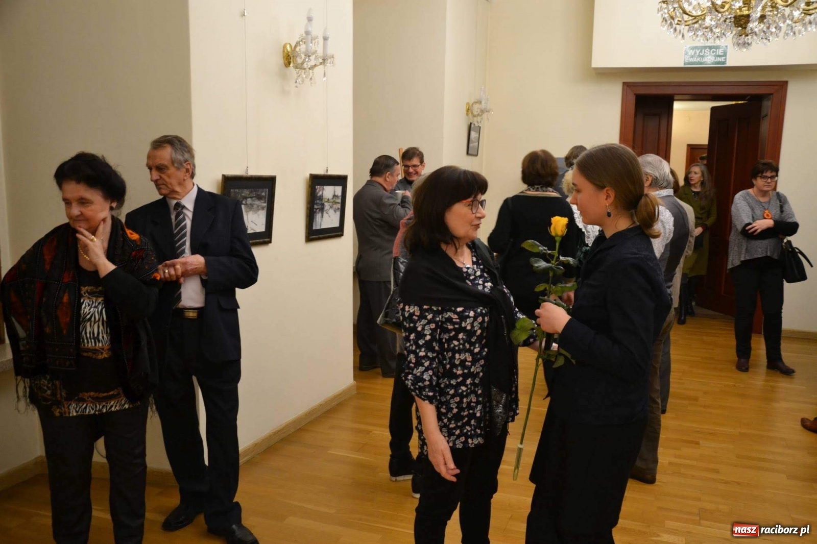 Zdjęcie w galerii na portalu naszraciborz.pl: RYTM GŁUSZY. Wernisaż wystawy na Zamku Piastowskim  wiadomości z regionu