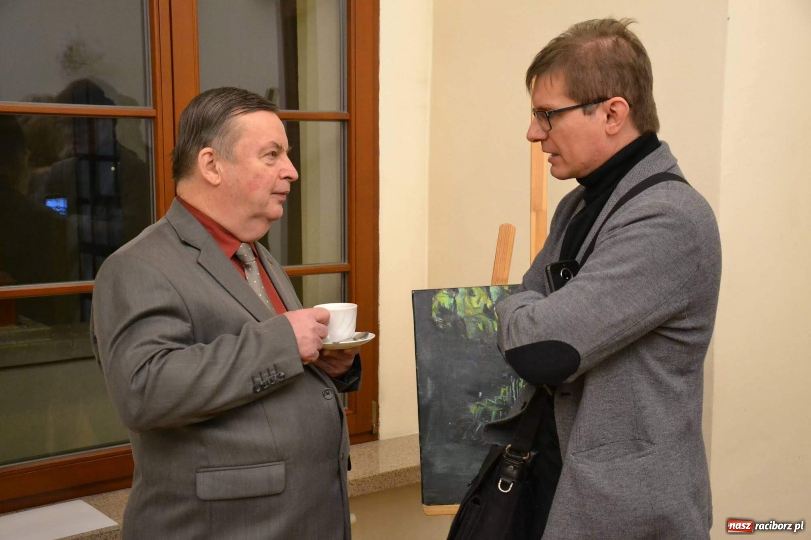 Zdjęcie w galerii na portalu naszraciborz.pl: RYTM GŁUSZY. Wernisaż wystawy na Zamku Piastowskim  wiadomości z regionu