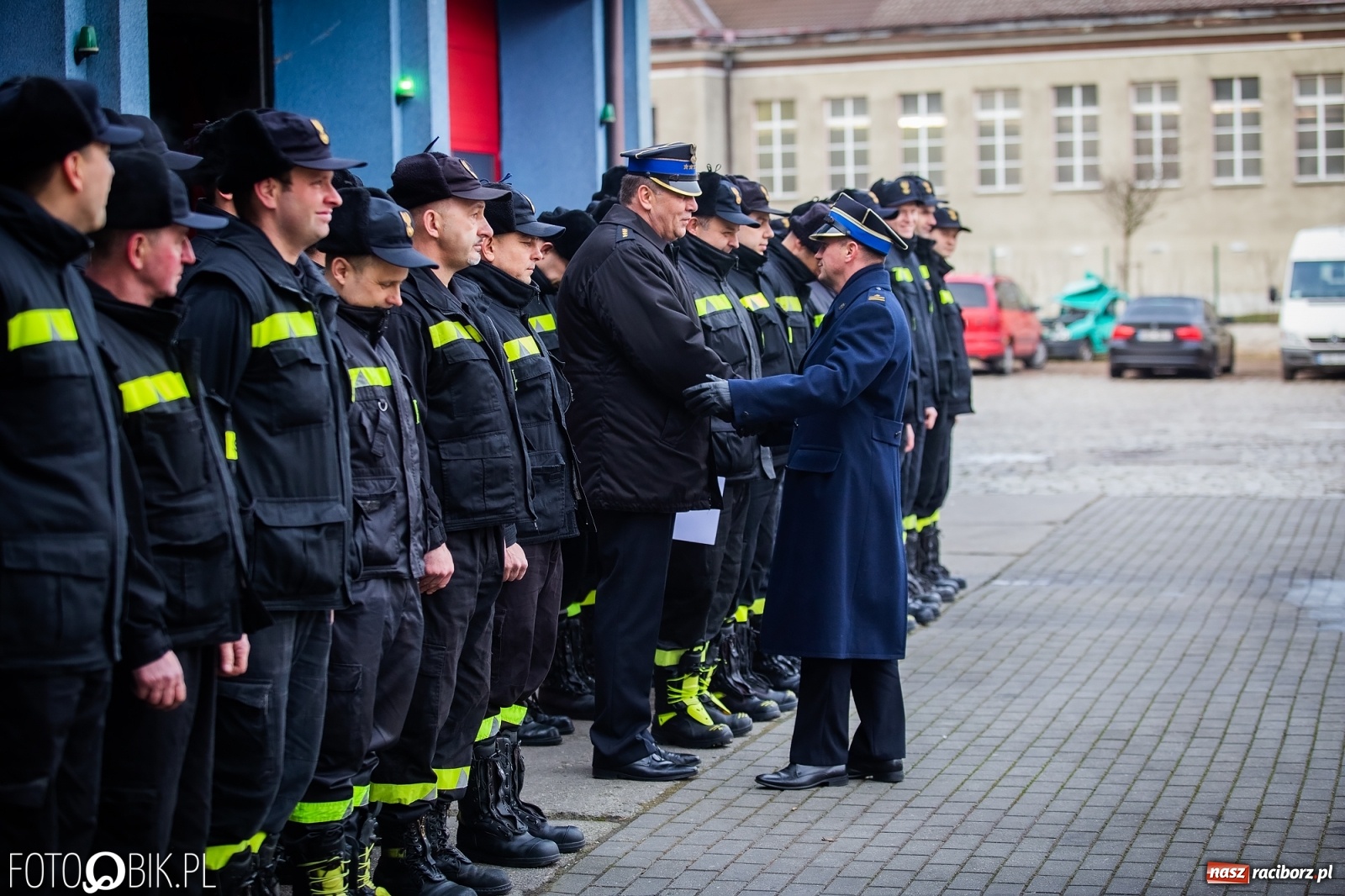 Zdjęcie w galerii na portalu naszraciborz.pl: 36 lat w służbie. St. kapitan Wiesław Szczygielski przeszedł w stan spoczynku wiadomości z regionu