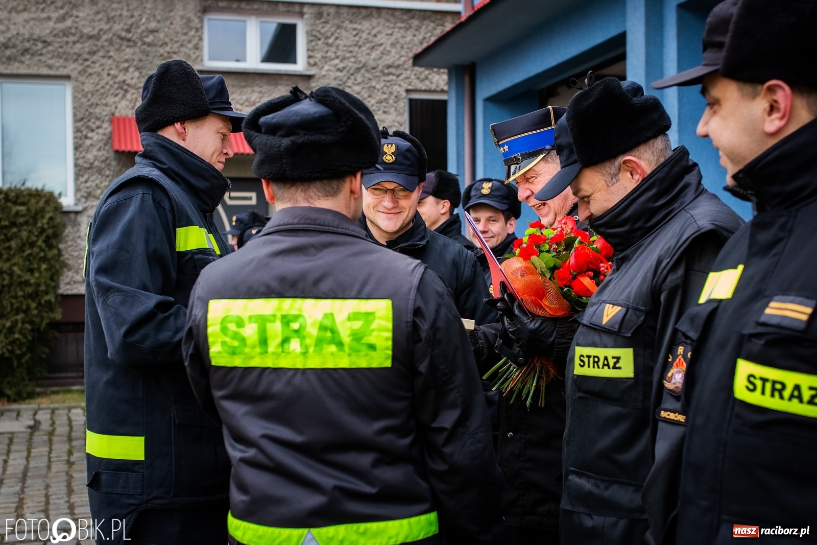 Zdjęcie w galerii na portalu naszraciborz.pl: 36 lat w służbie. St. kapitan Wiesław Szczygielski przeszedł w stan spoczynku wiadomości z regionu