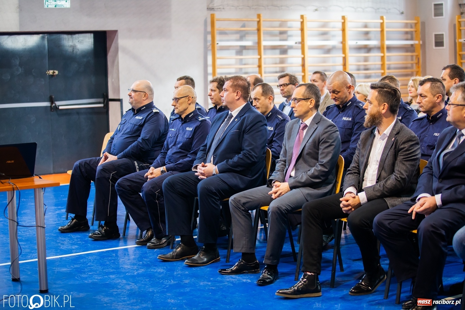 Zdjęcie w galerii na portalu naszraciborz.pl: Statystyki i pochwały. Szef śląskiej policji na dorocznej odprawie w Raciborzu wiadomości z regionu