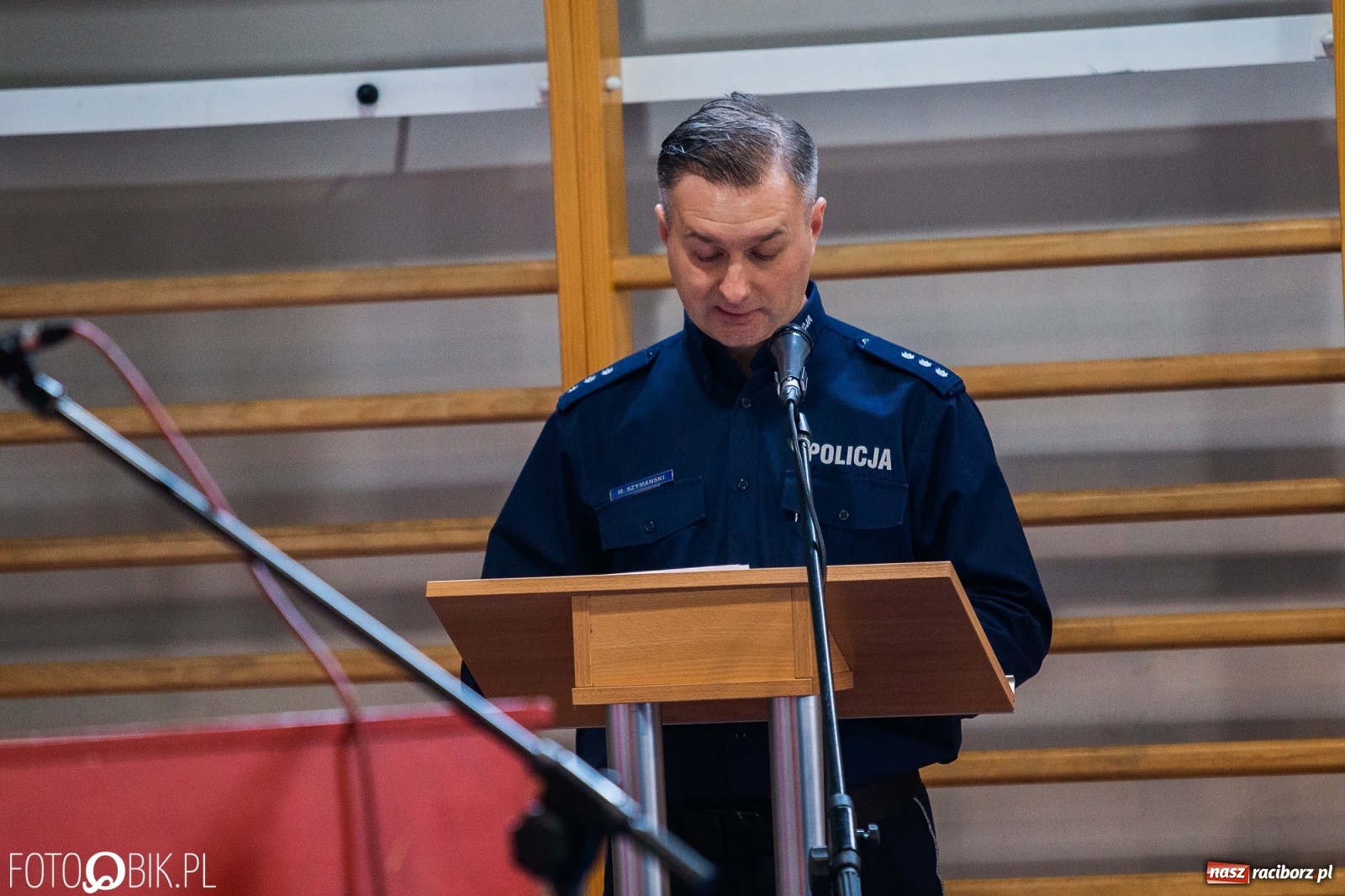 Zdjęcie w galerii na portalu naszraciborz.pl: Statystyki i pochwały. Szef śląskiej policji na dorocznej odprawie w Raciborzu wiadomości z regionu