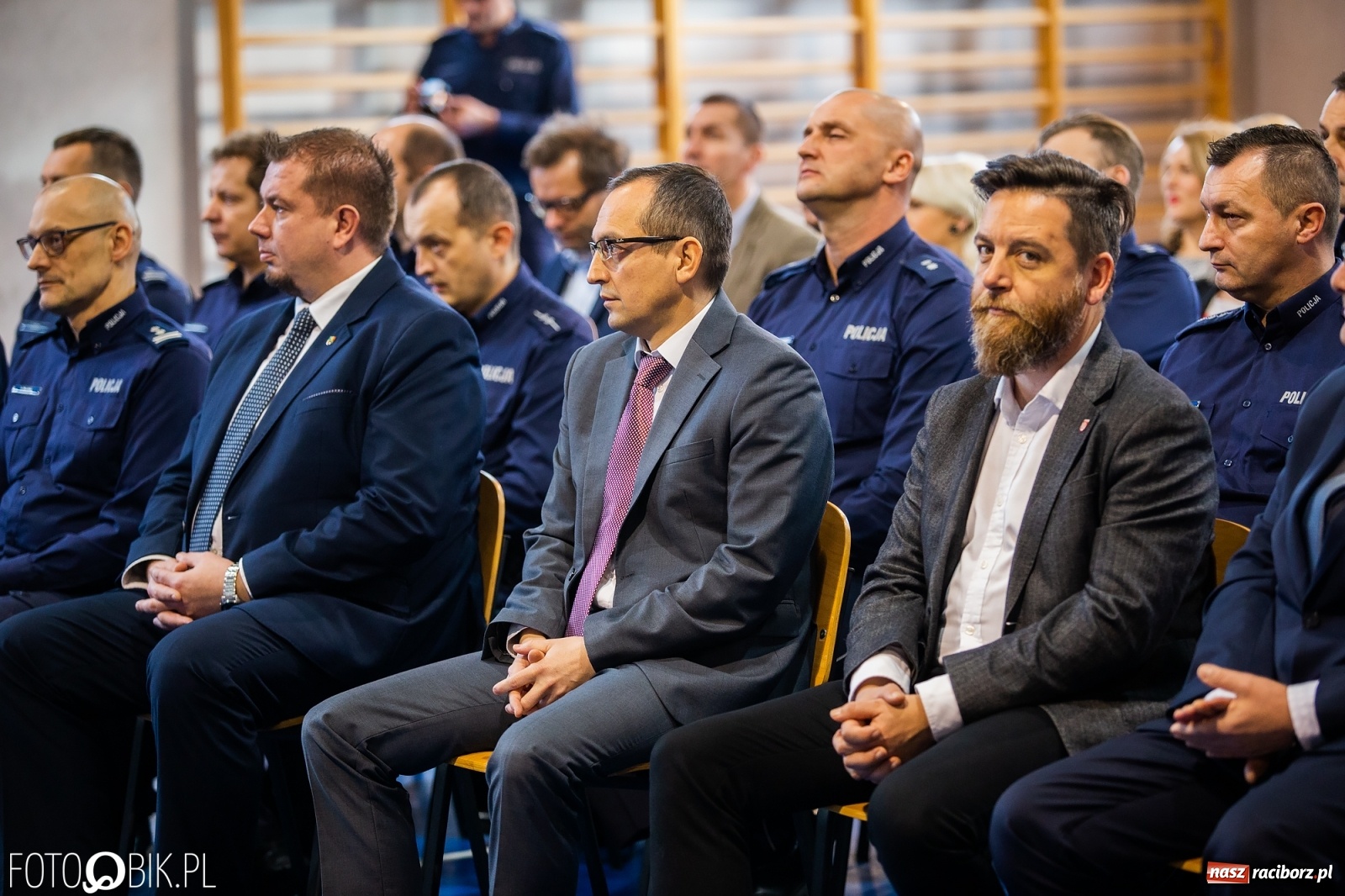 Zdjęcie w galerii na portalu naszraciborz.pl: Statystyki i pochwały. Szef śląskiej policji na dorocznej odprawie w Raciborzu wiadomości z regionu