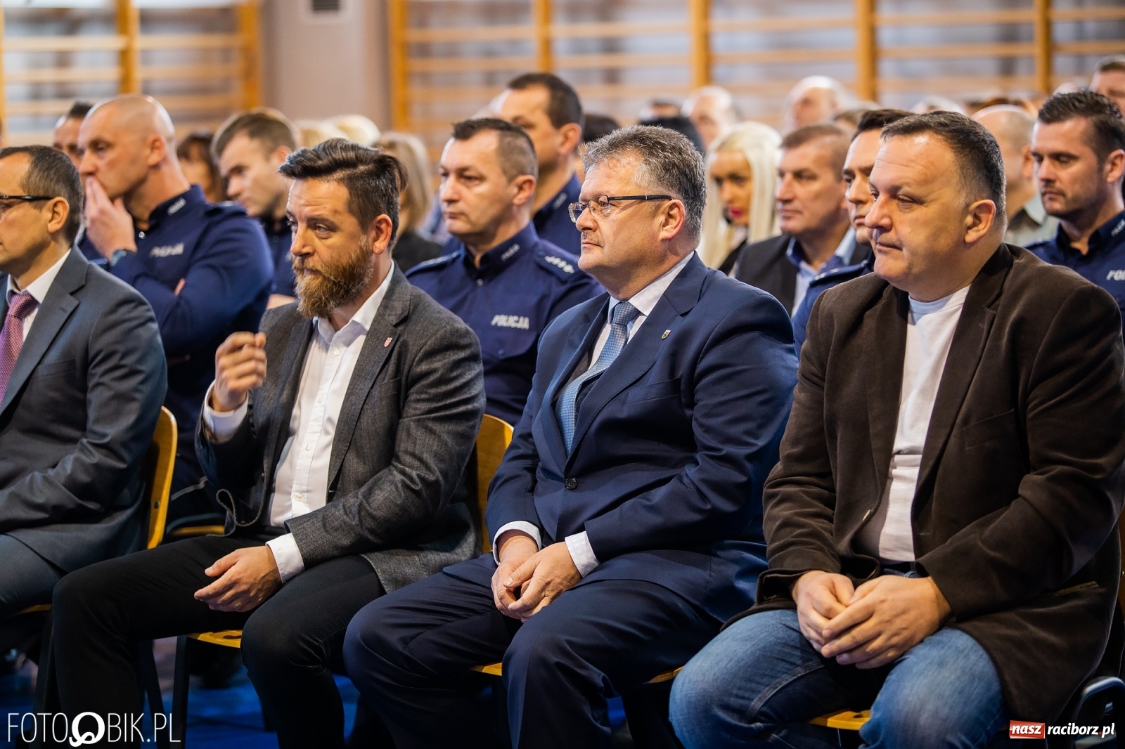 Zdjęcie w galerii na portalu naszraciborz.pl: Statystyki i pochwały. Szef śląskiej policji na dorocznej odprawie w Raciborzu wiadomości z regionu