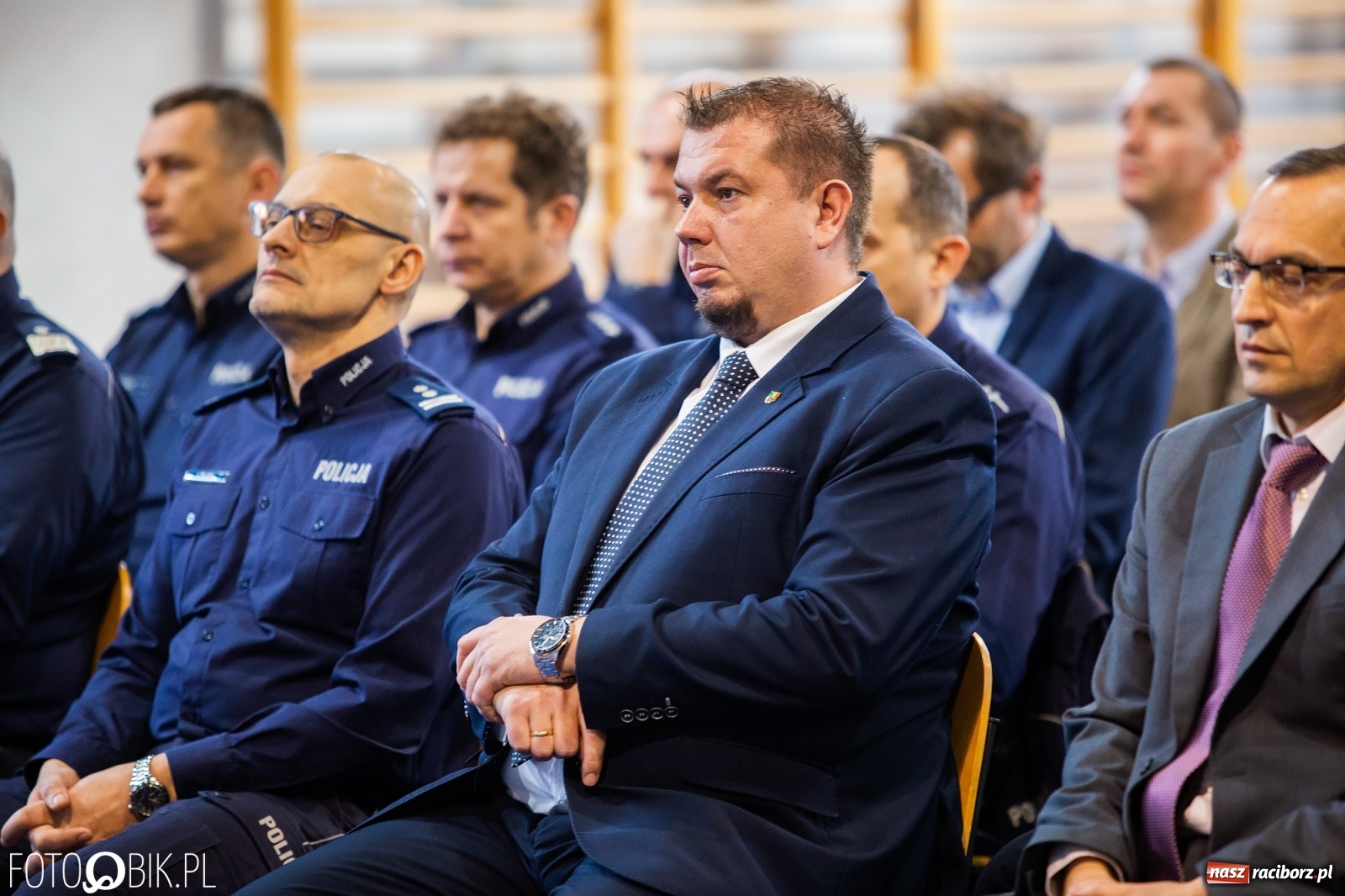 Zdjęcie w galerii na portalu naszraciborz.pl: Statystyki i pochwały. Szef śląskiej policji na dorocznej odprawie w Raciborzu wiadomości z regionu