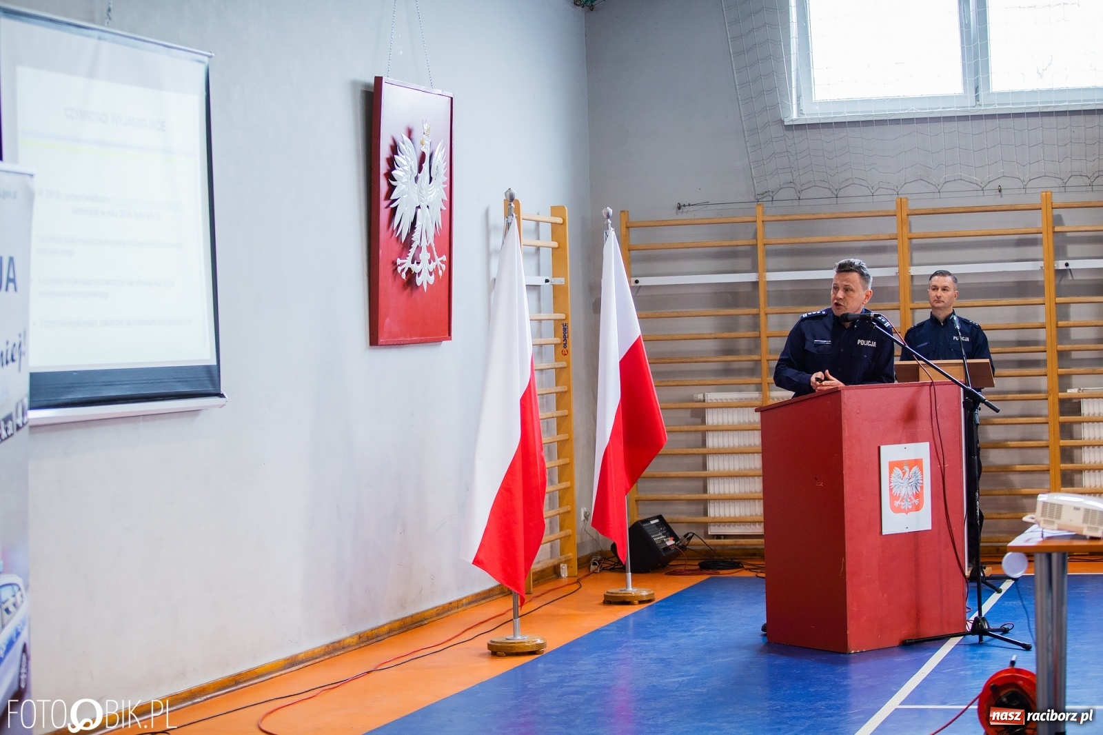 Zdjęcie w galerii na portalu naszraciborz.pl: Statystyki i pochwały. Szef śląskiej policji na dorocznej odprawie w Raciborzu wiadomości z regionu