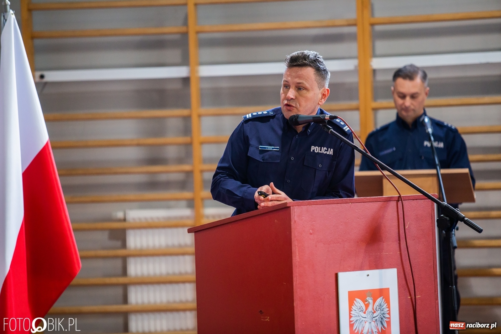 Zdjęcie w galerii na portalu naszraciborz.pl: Statystyki i pochwały. Szef śląskiej policji na dorocznej odprawie w Raciborzu wiadomości z regionu