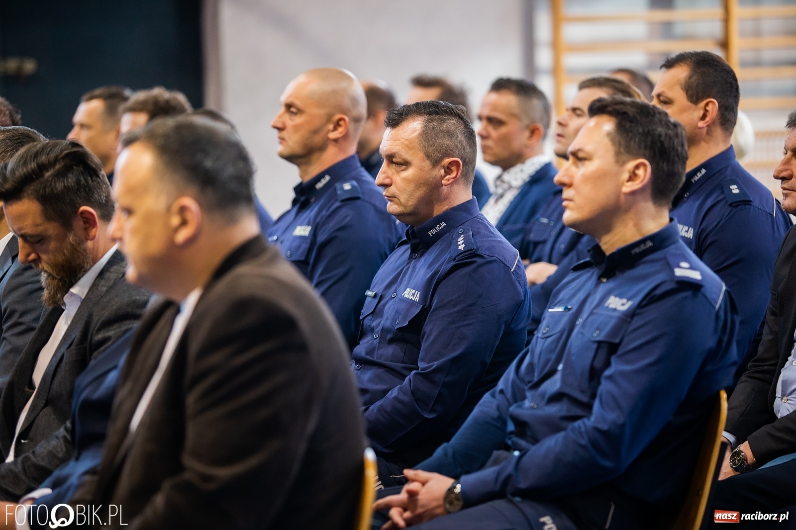 Zdjęcie w galerii na portalu naszraciborz.pl: Statystyki i pochwały. Szef śląskiej policji na dorocznej odprawie w Raciborzu wiadomości z regionu