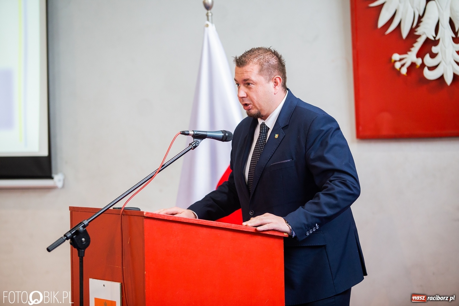 Zdjęcie w galerii na portalu naszraciborz.pl: Statystyki i pochwały. Szef śląskiej policji na dorocznej odprawie w Raciborzu wiadomości z regionu