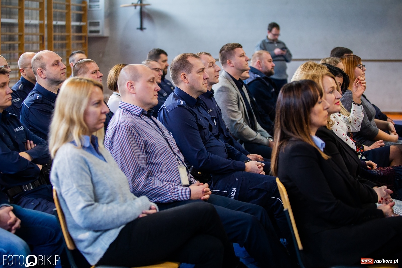 Zdjęcie w galerii na portalu naszraciborz.pl: Statystyki i pochwały. Szef śląskiej policji na dorocznej odprawie w Raciborzu wiadomości z regionu