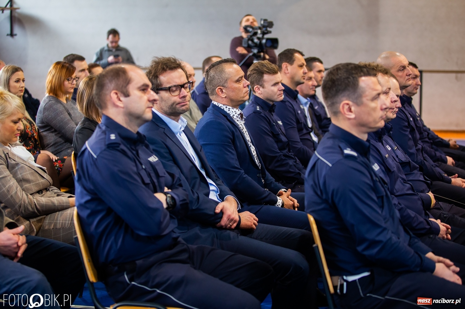 Zdjęcie w galerii na portalu naszraciborz.pl: Statystyki i pochwały. Szef śląskiej policji na dorocznej odprawie w Raciborzu wiadomości z regionu