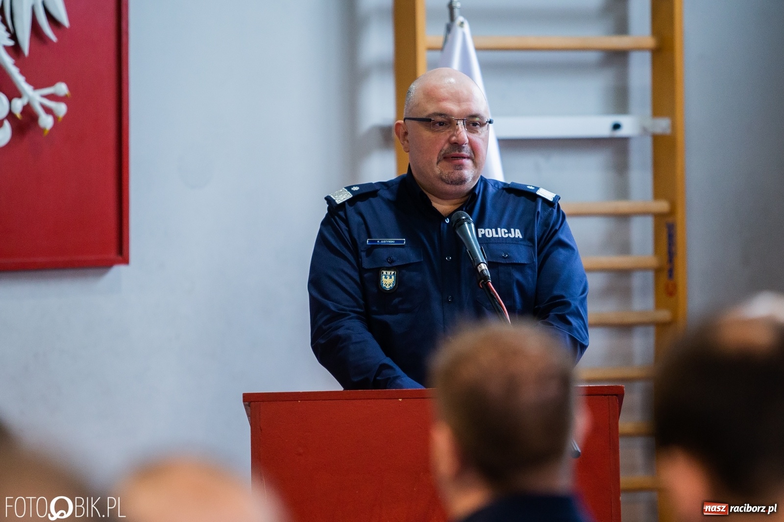 Zdjęcie w galerii na portalu naszraciborz.pl: Statystyki i pochwały. Szef śląskiej policji na dorocznej odprawie w Raciborzu wiadomości z regionu