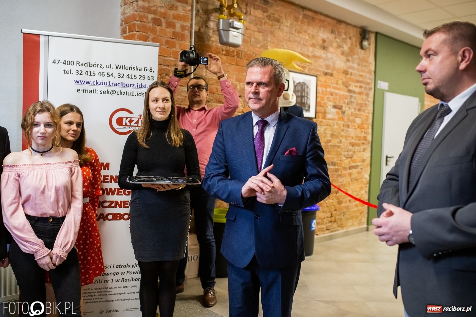 Zdjęcie w galerii na portalu naszraciborz.pl: Metamorfoza parteru Gastronomika w CKZiU nr 1 wiadomości z regionu