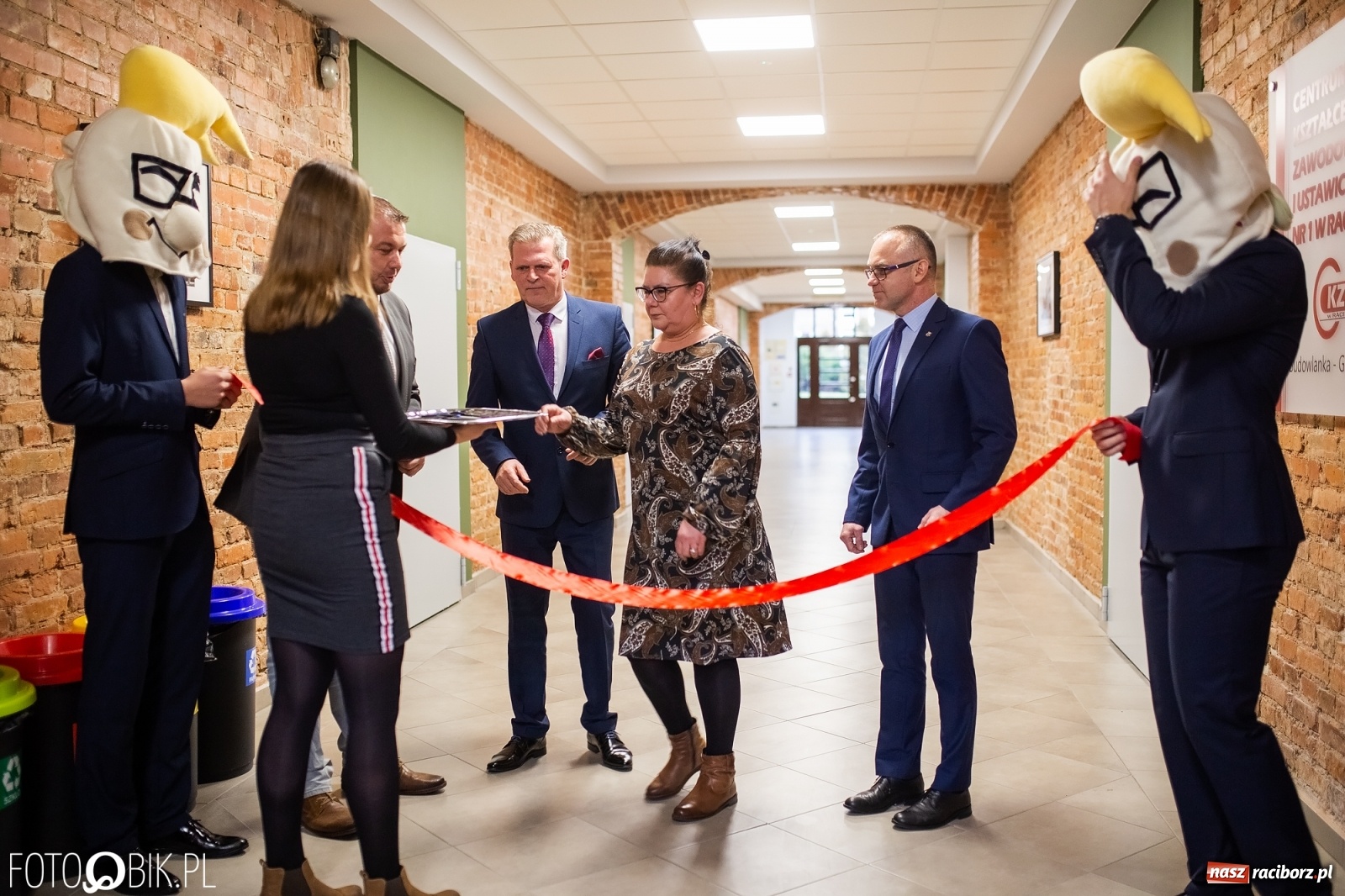 Zdjęcie w galerii na portalu naszraciborz.pl: Metamorfoza parteru Gastronomika w CKZiU nr 1 wiadomości z regionu