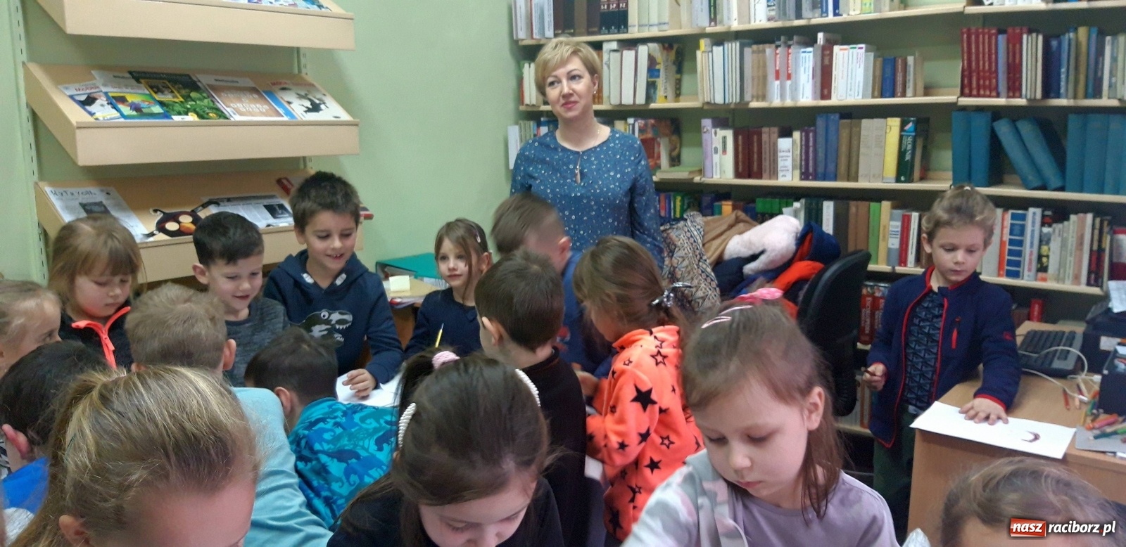 Zdjęcie w galerii na portalu naszraciborz.pl: Lekcja o Chotomskiej  wiadomości z regionu