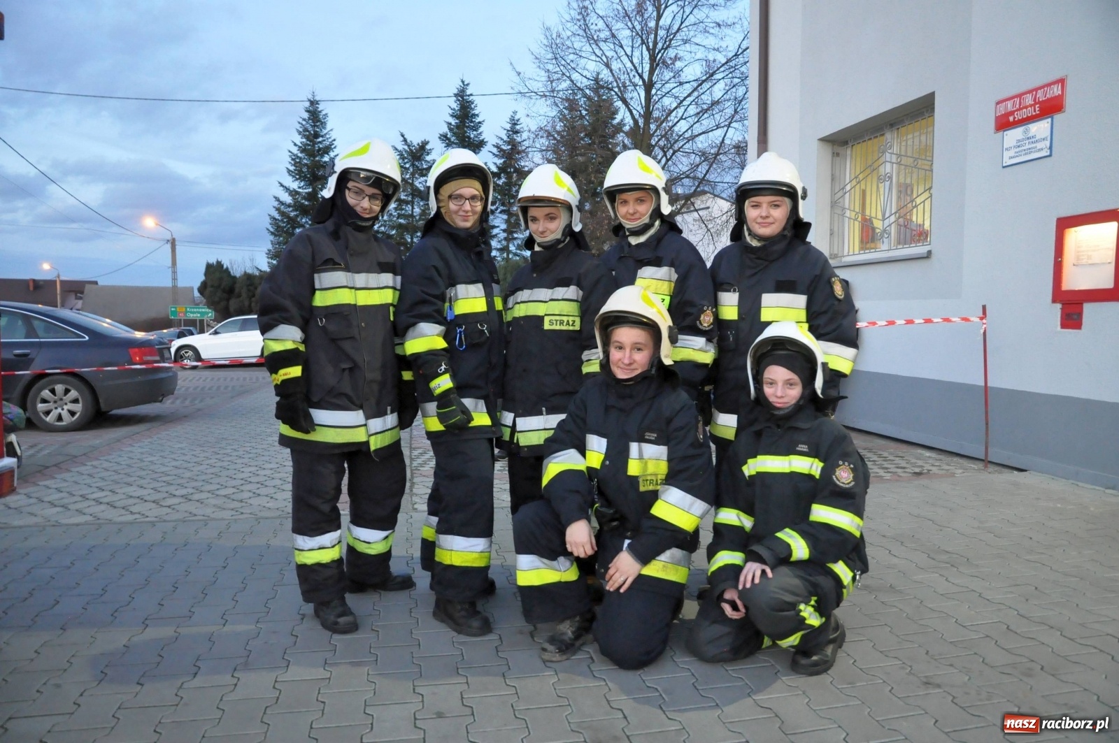 Zdjęcie w galerii na portalu naszraciborz.pl: Strażacy z Raciborza-Sudoła przywitali nowy ciężki wóz bojowy [FOTO i WIDEO] wiadomości z regionu