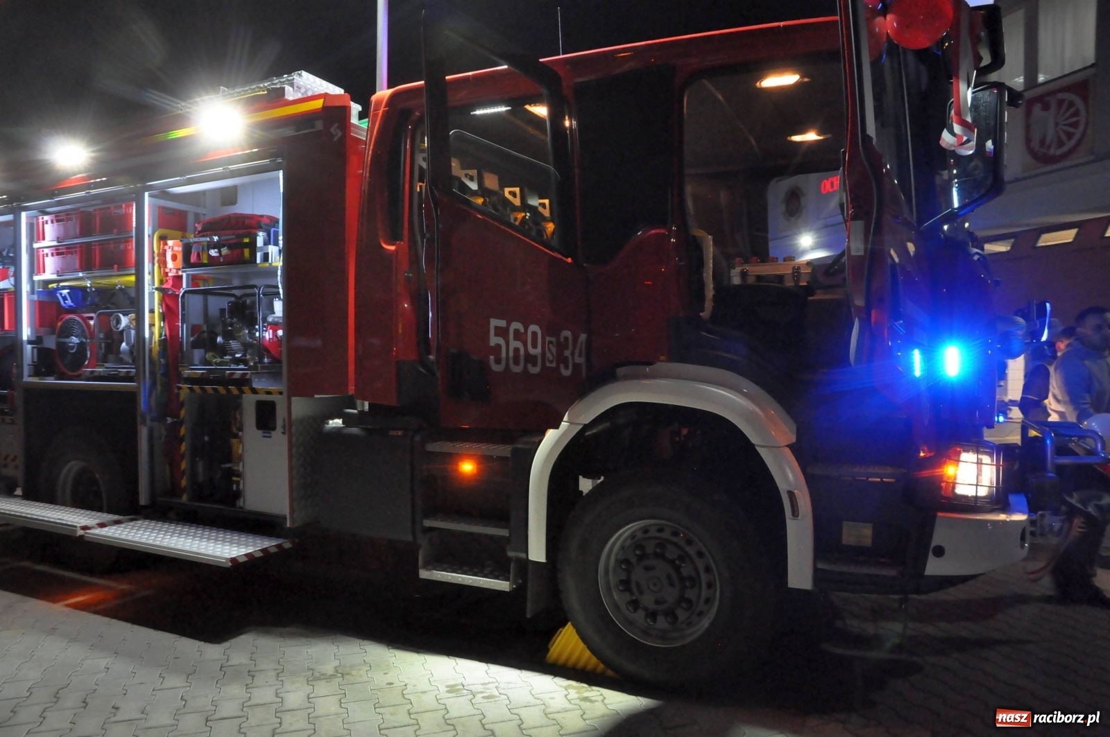 Zdjęcie w galerii na portalu naszraciborz.pl: Strażacy z Raciborza-Sudoła przywitali nowy ciężki wóz bojowy [FOTO i WIDEO] wiadomości z regionu