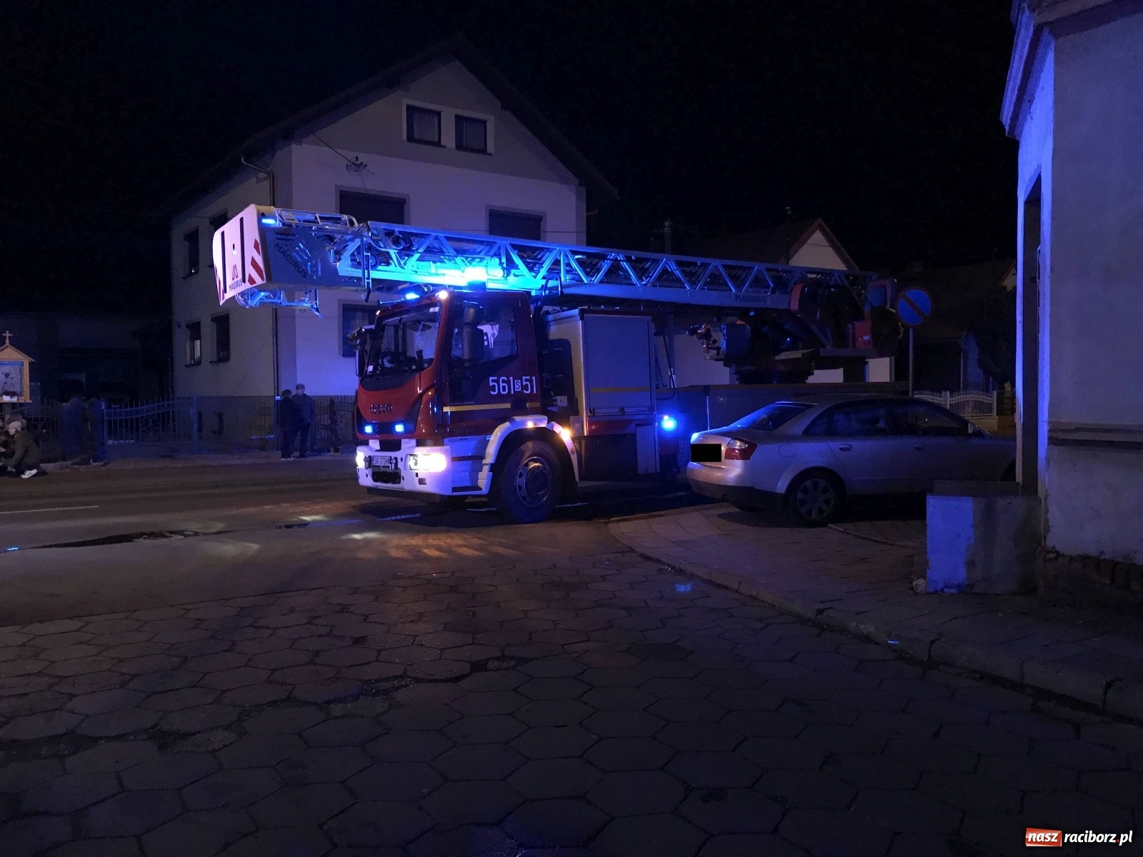 Zdjęcie w galerii na portalu naszraciborz.pl: Pożar garażu na Mariańskiej [FOTO] wiadomości z regionu