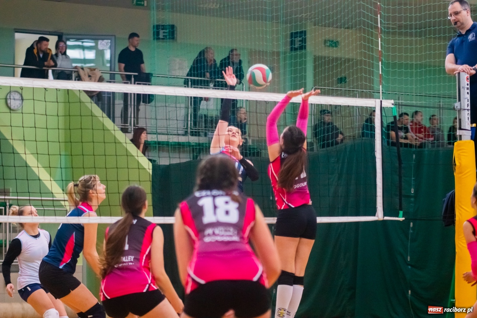 Zdjęcie w galerii na portalu naszraciborz.pl: Siatkarska niedziela w Arenie Rafako [FOTO i WIDEO] wiadomości z regionu