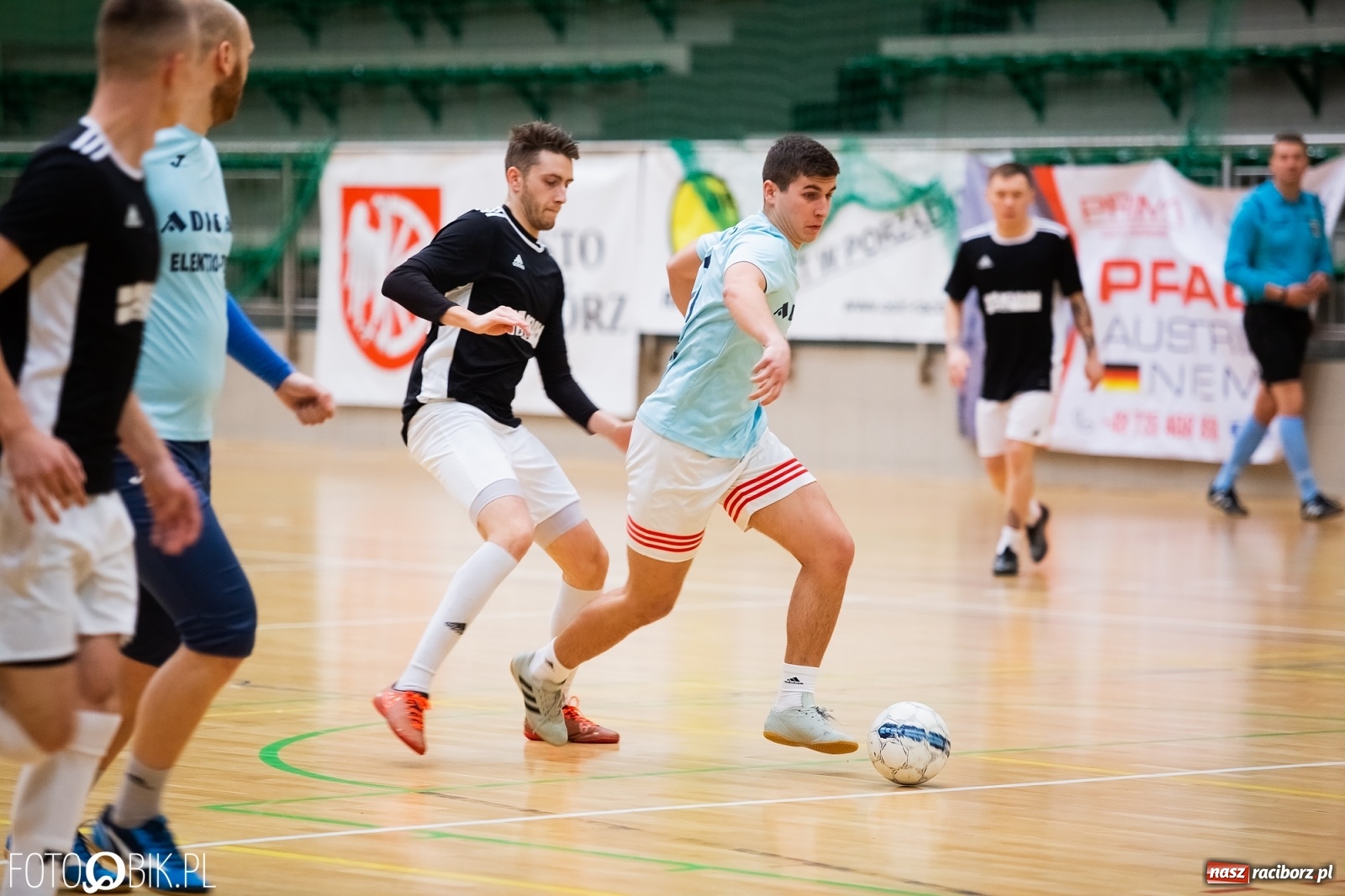 Zdjęcie w galerii na portalu naszraciborz.pl: HLPN. Harpagany rozbiły Bruks Team [FOTO] wiadomości z regionu