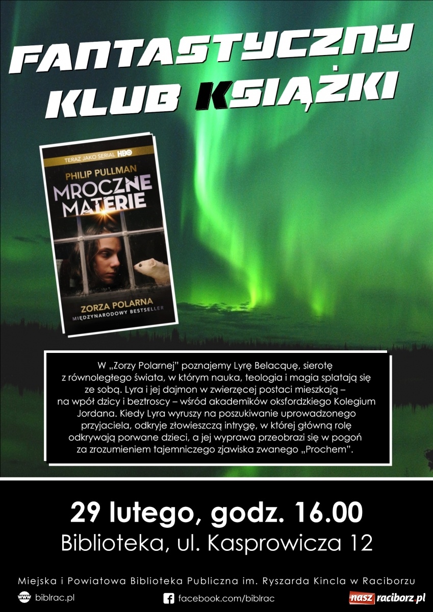 Zdjęcie w galerii na portalu naszraciborz.pl: Porozmawiajmy o literaturze. Dyskusyjne Kluby Książki zapraszają na spotkania wiadomości z regionu
