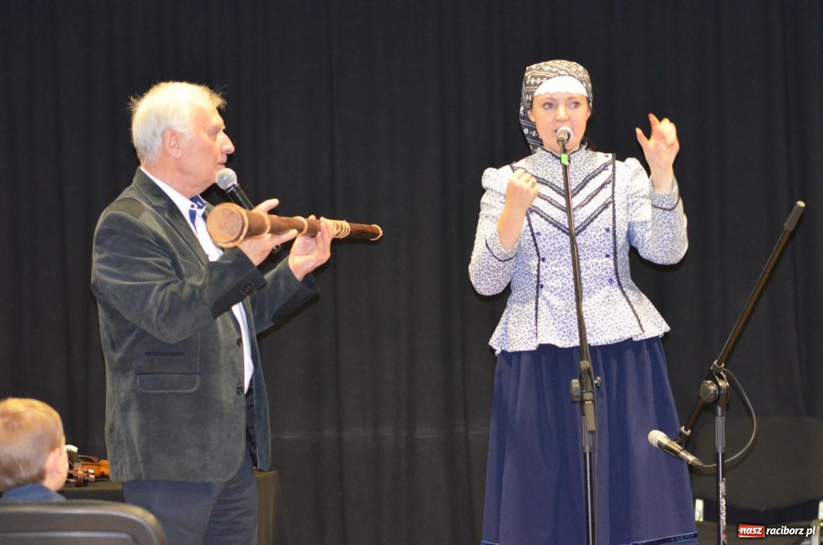 Zdjęcie w galerii na portalu naszraciborz.pl: Trombita i przyjaciel. Beskidzka nuta w RCK wiadomości z regionu