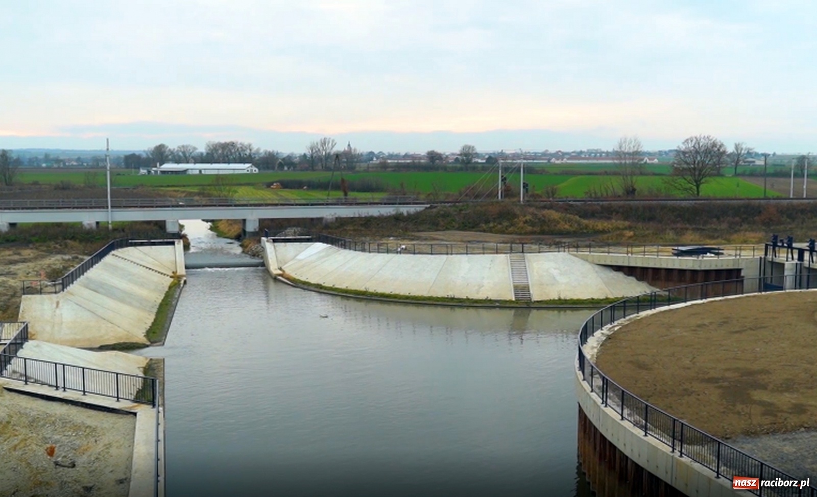 Zdjęcie w galerii na portalu naszraciborz.pl: Zbiornik Racibórz osiągnął pełną funkcjonalność!  wiadomości z regionu