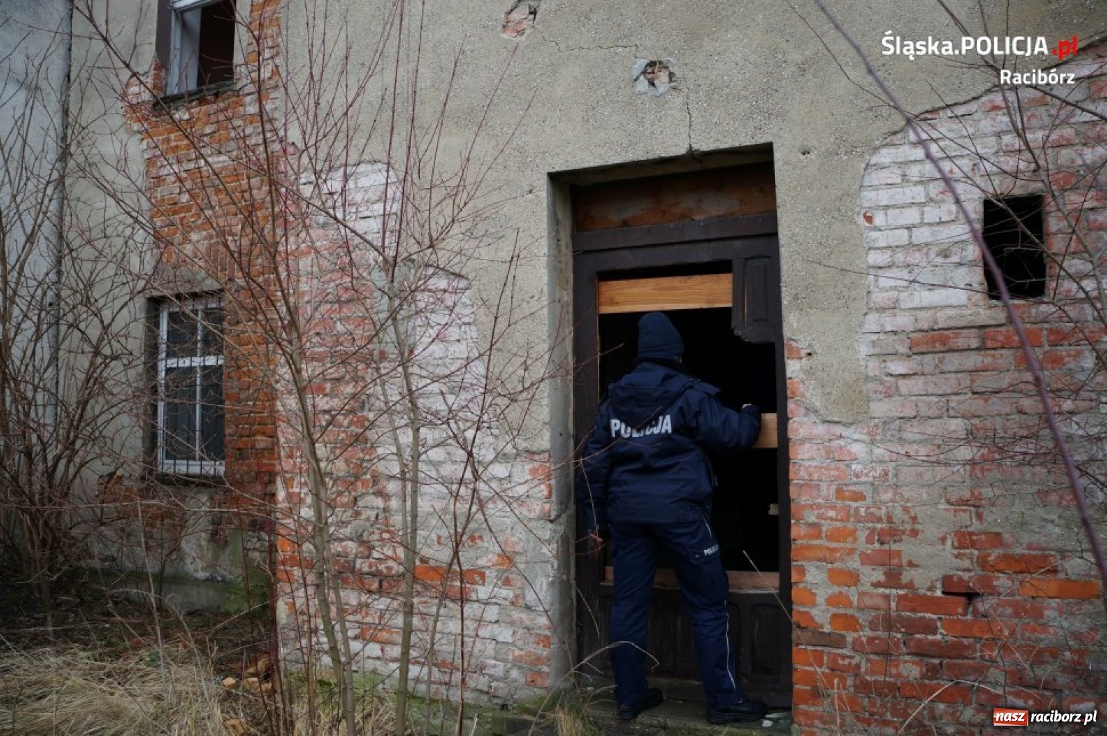 Zdjęcie w galerii na portalu naszraciborz.pl: Pustostany pod lupą raciborskiej policji  wiadomości z regionu