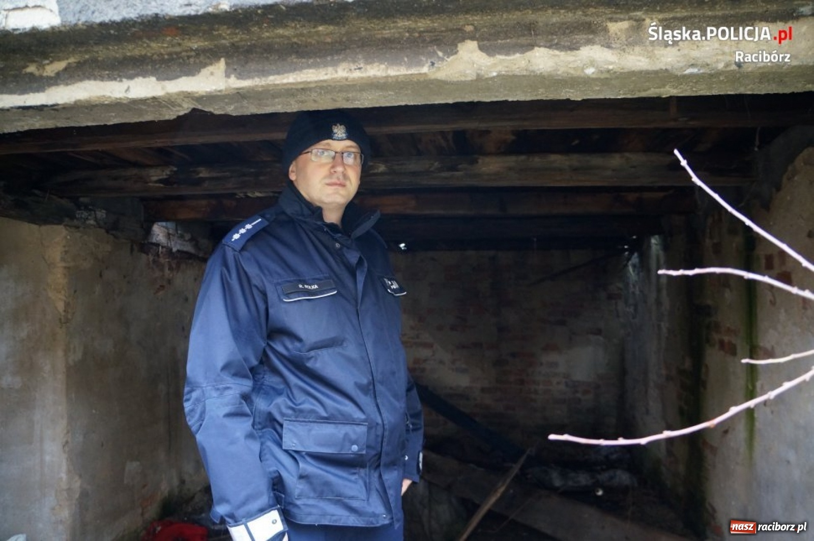 Zdjęcie w galerii na portalu naszraciborz.pl: Pustostany pod lupą raciborskiej policji  wiadomości z regionu