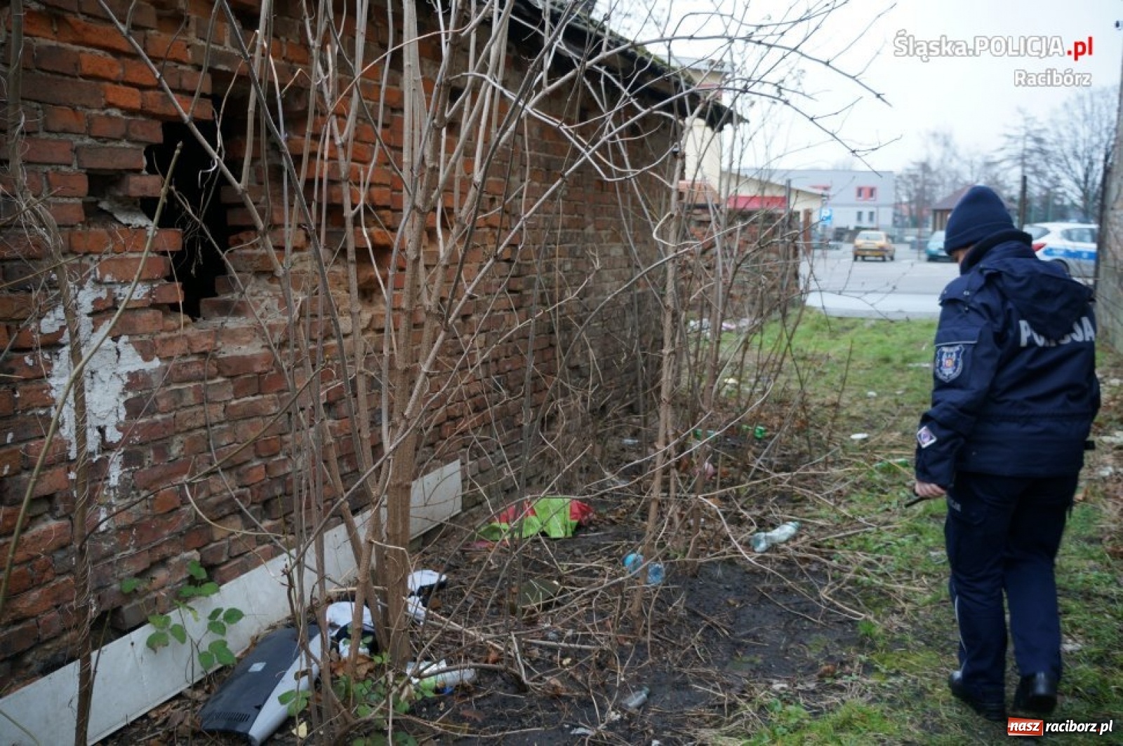 Zdjęcie w galerii na portalu naszraciborz.pl: Pustostany pod lupą raciborskiej policji  wiadomości z regionu