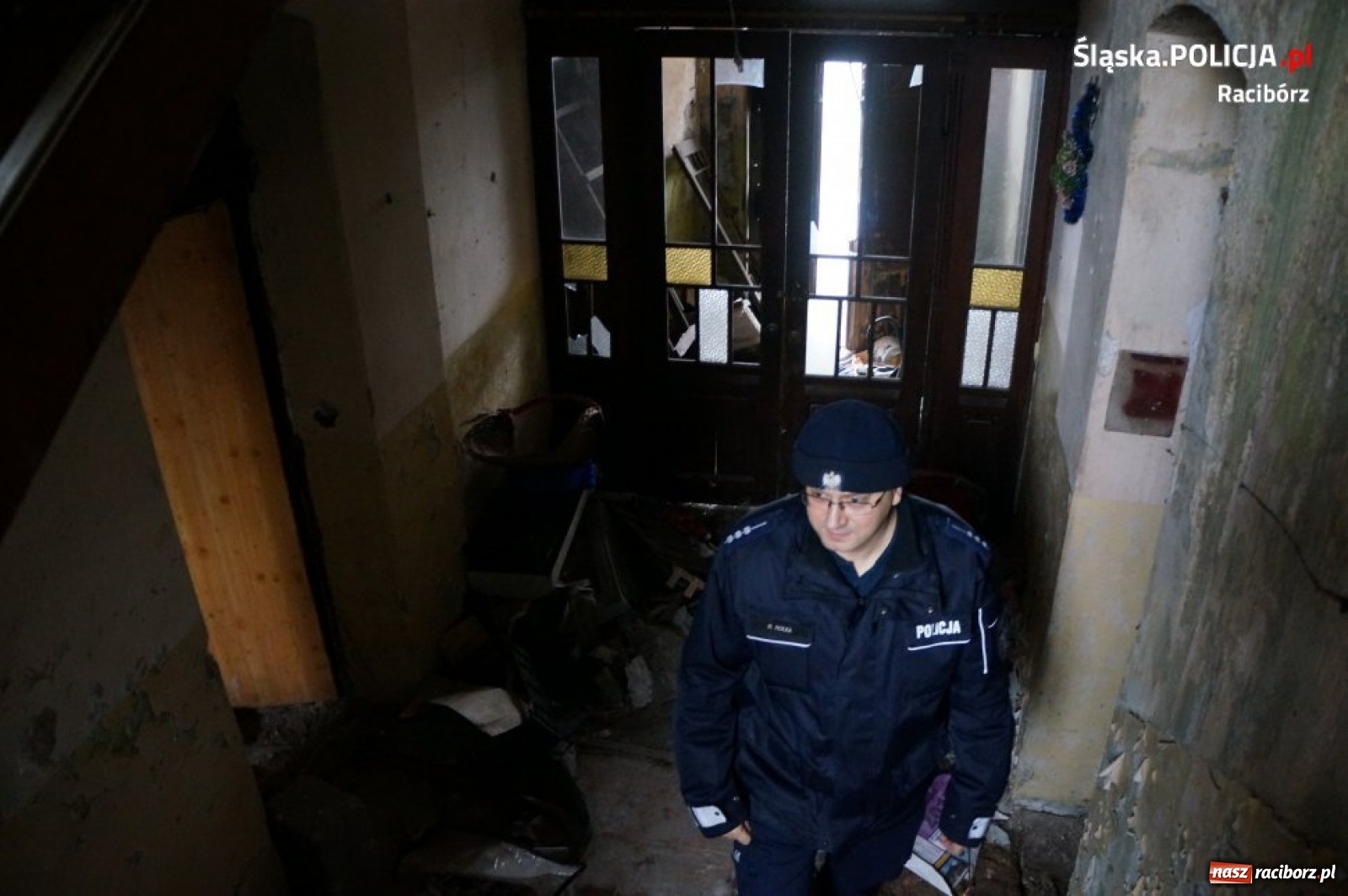 Zdjęcie w galerii na portalu naszraciborz.pl: Pustostany pod lupą raciborskiej policji  wiadomości z regionu