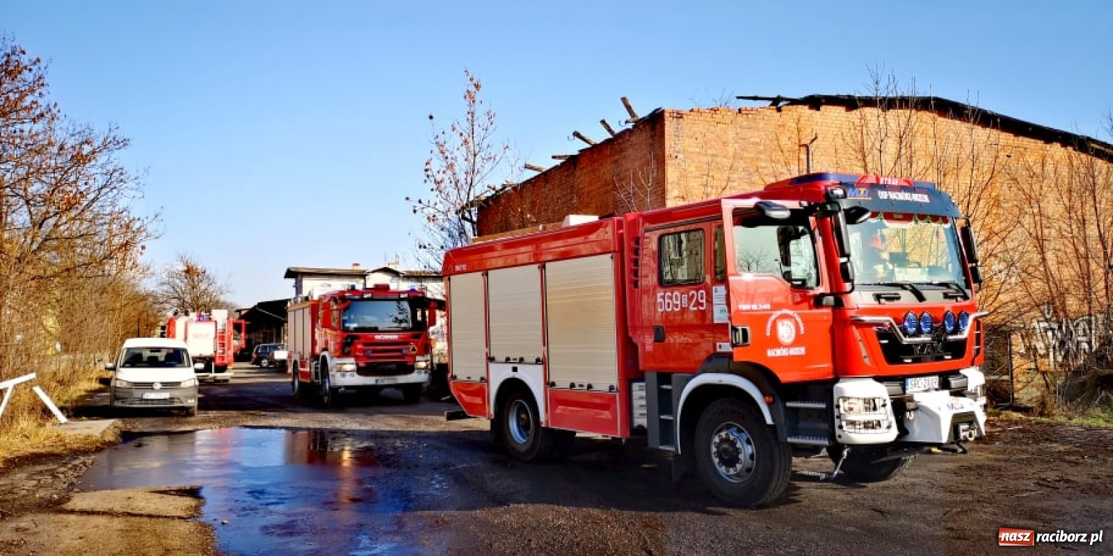 Zdjęcie w galerii na portalu naszraciborz.pl: Alarm na stacji kolejowej w Raciborzu  wiadomości z regionu