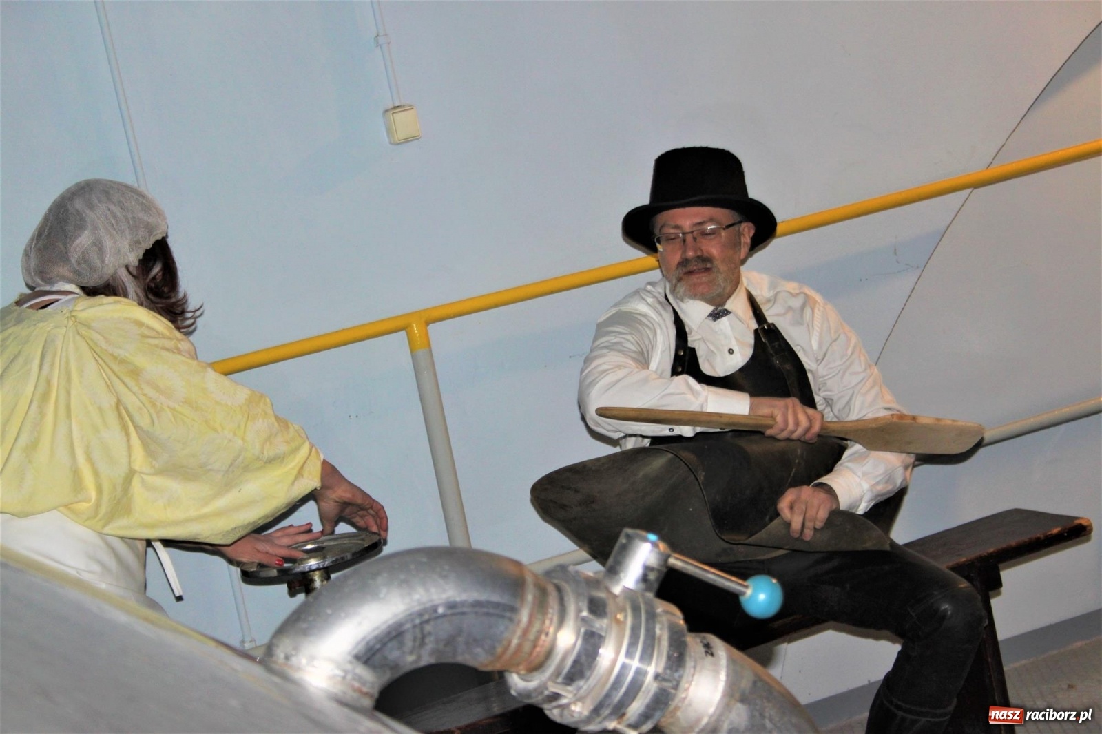 Zdjęcie w galerii na portalu naszraciborz.pl: Nocne zwiedzanie raciborskiego browaru  wiadomości z regionu