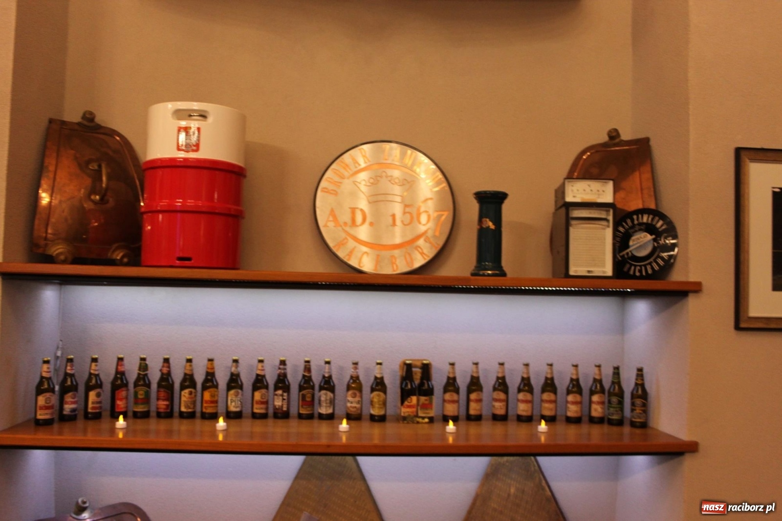 Zdjęcie w galerii na portalu naszraciborz.pl: Nocne zwiedzanie raciborskiego browaru  wiadomości z regionu