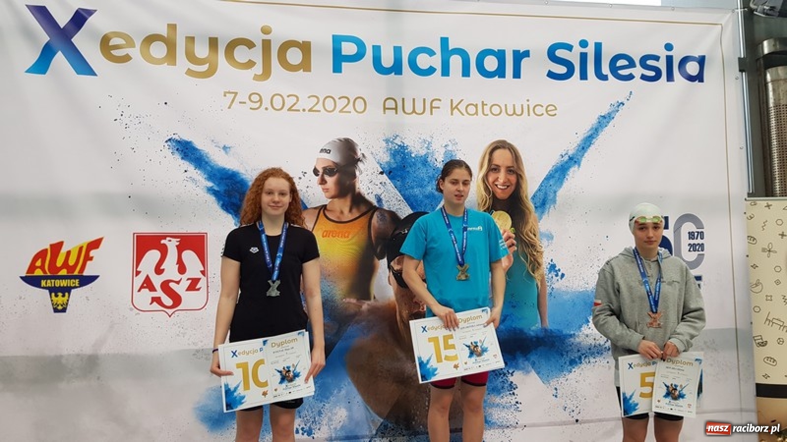 Zdjęcie w galerii na portalu naszraciborz.pl: Drugie miejsce pływaków z Raciborza w Pucharze Silesia wiadomości z regionu