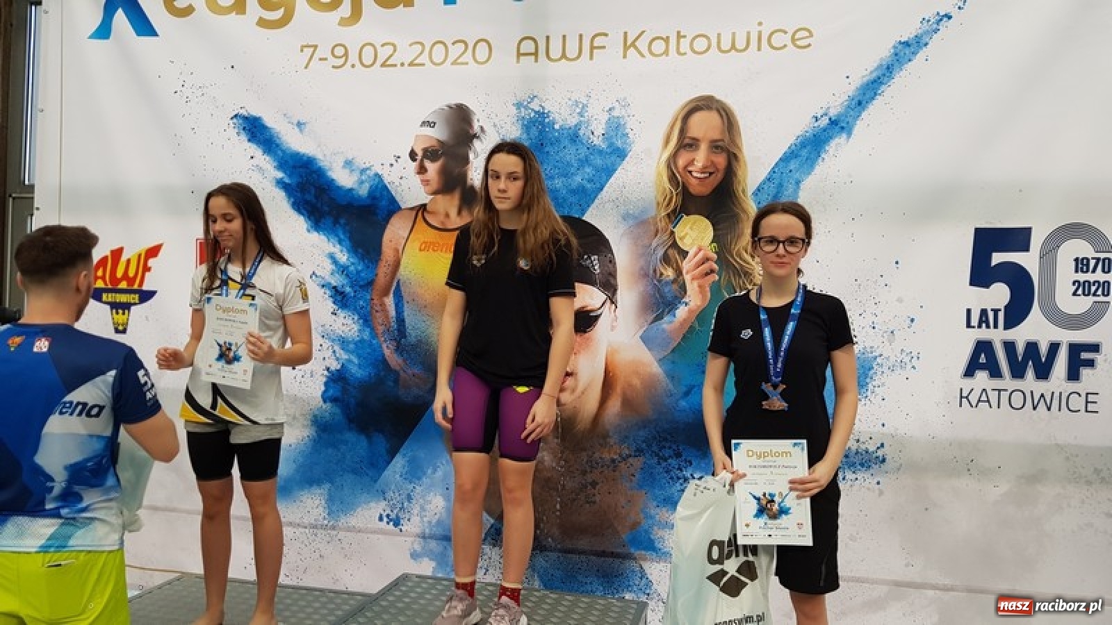 Zdjęcie w galerii na portalu naszraciborz.pl: Drugie miejsce pływaków z Raciborza w Pucharze Silesia wiadomości z regionu