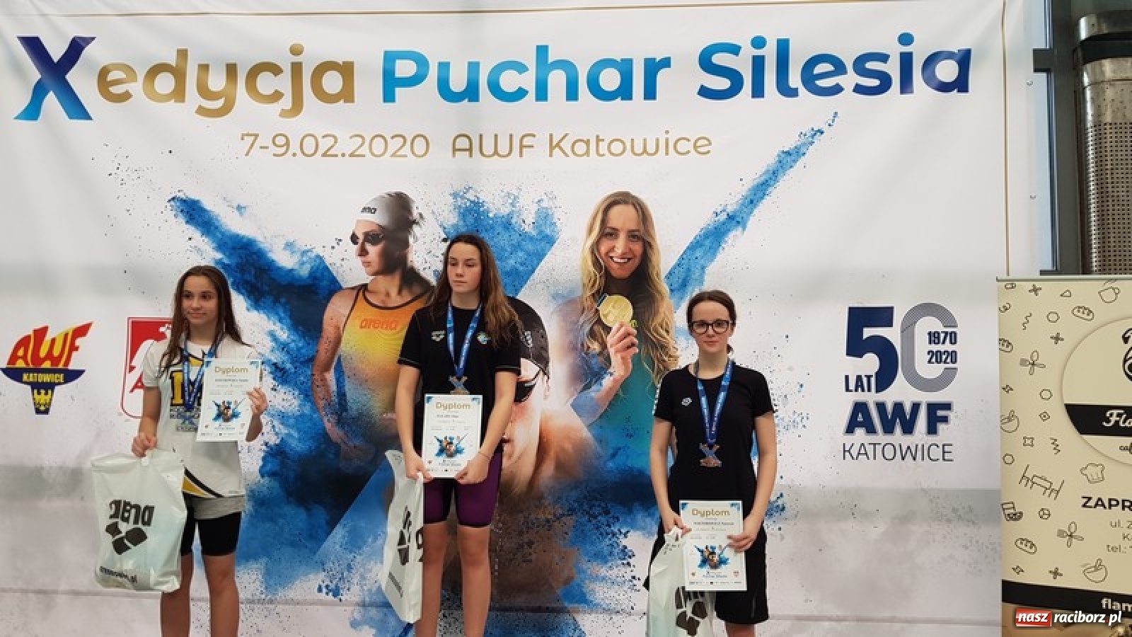 Zdjęcie w galerii na portalu naszraciborz.pl: Drugie miejsce pływaków z Raciborza w Pucharze Silesia wiadomości z regionu